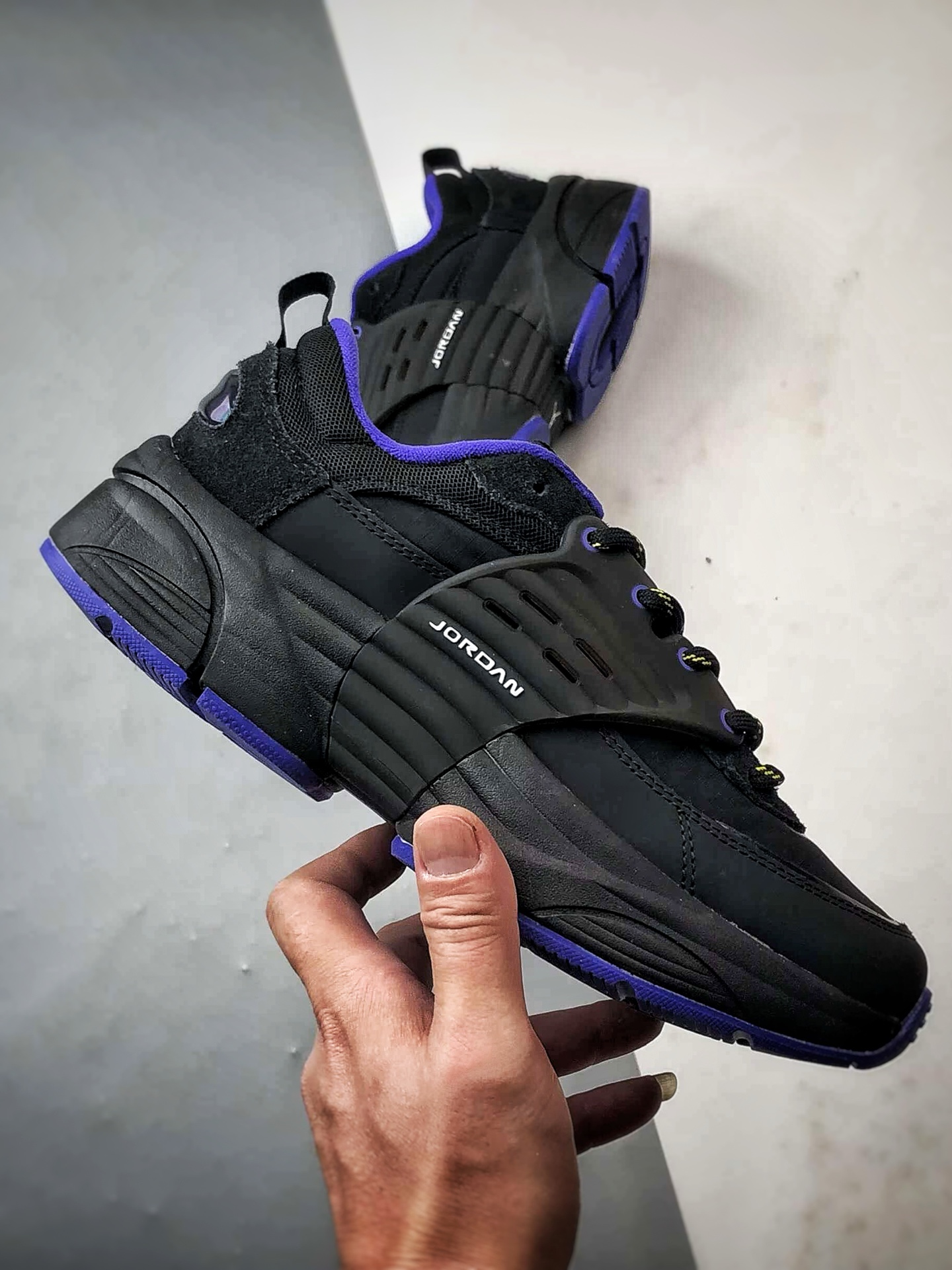 220 Jordan Trunner O/S 黑蓝 复古经典百搭生活休闲鞋 IB3722-005