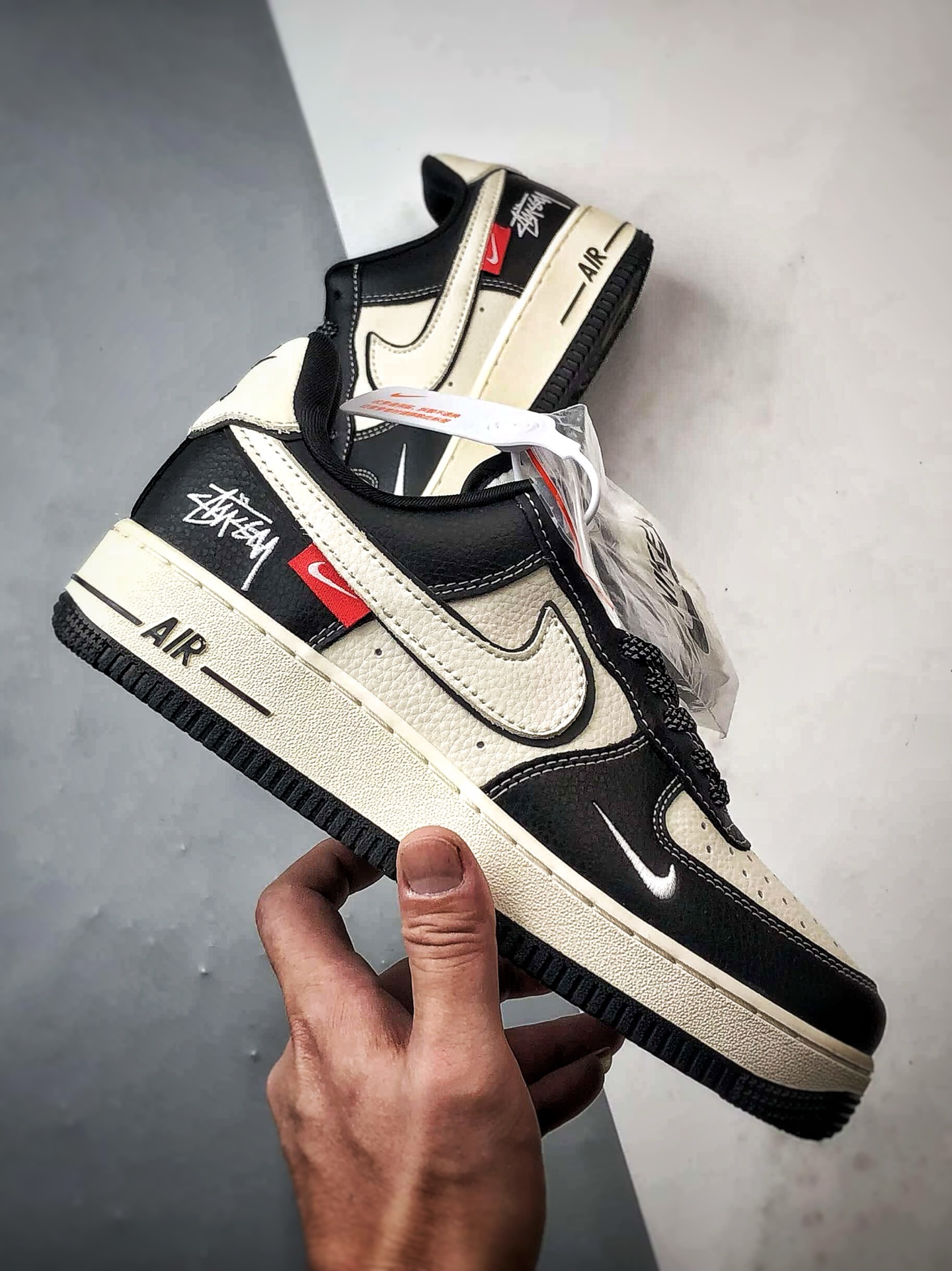 280 Stussy x Air Force 1 Low 黑白 DD1982-318