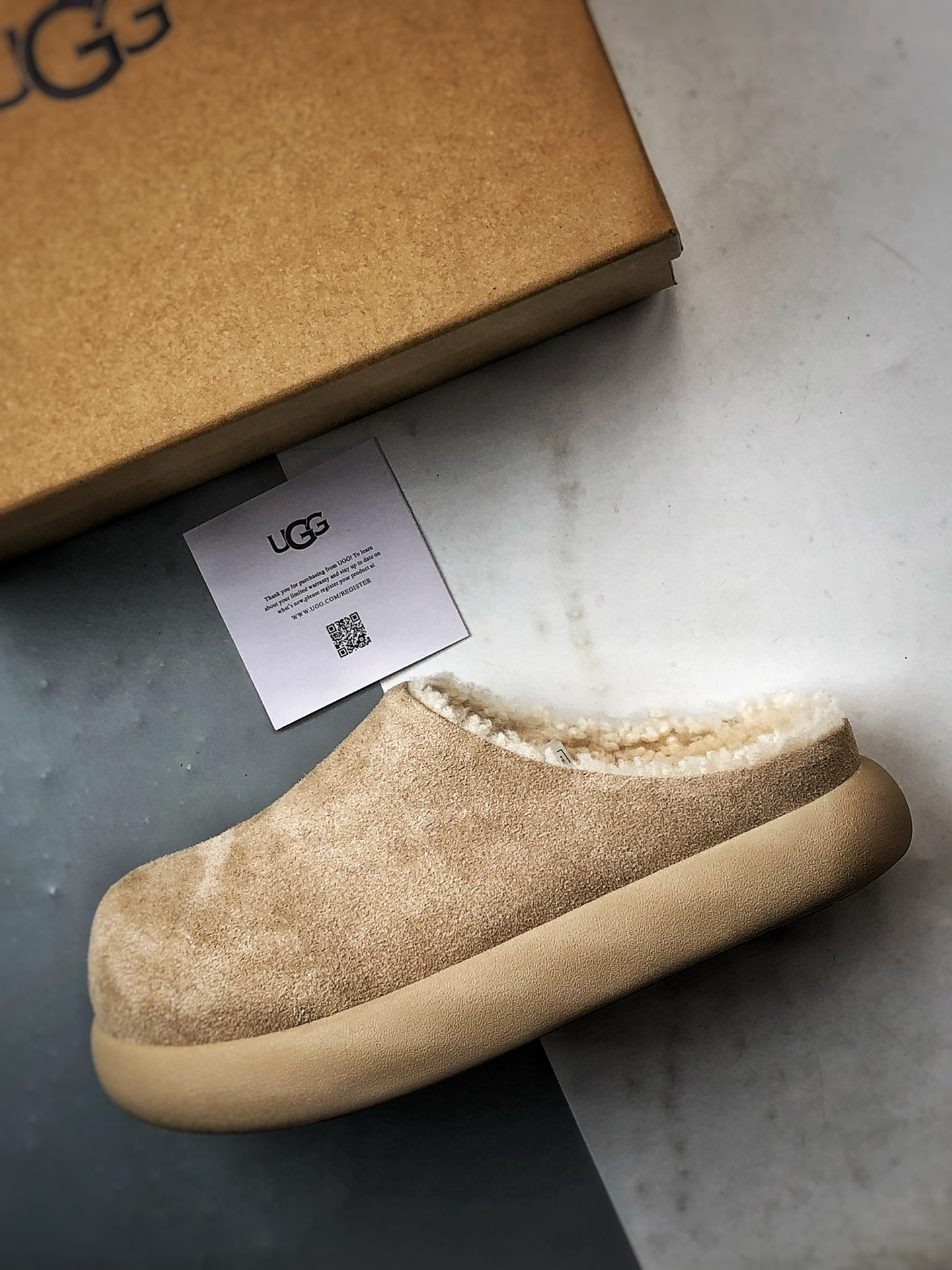 220 UGG 厚底土豆大头雪地靴 沙色