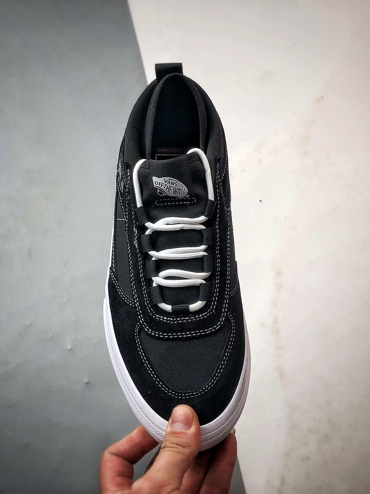 180 Vans Skate Safe Low 黑白 哈弗低帮轻便滑板鞋 VN000EEHBKA