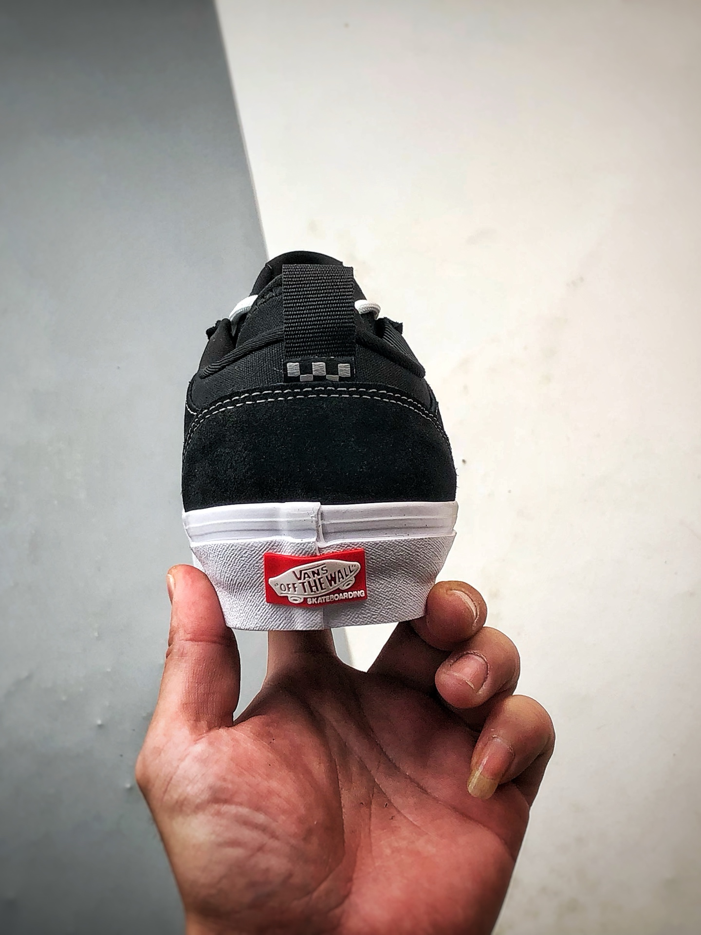 180 Vans Skate Safe Low 黑白 哈弗低帮轻便滑板鞋 VN000EEHBKA