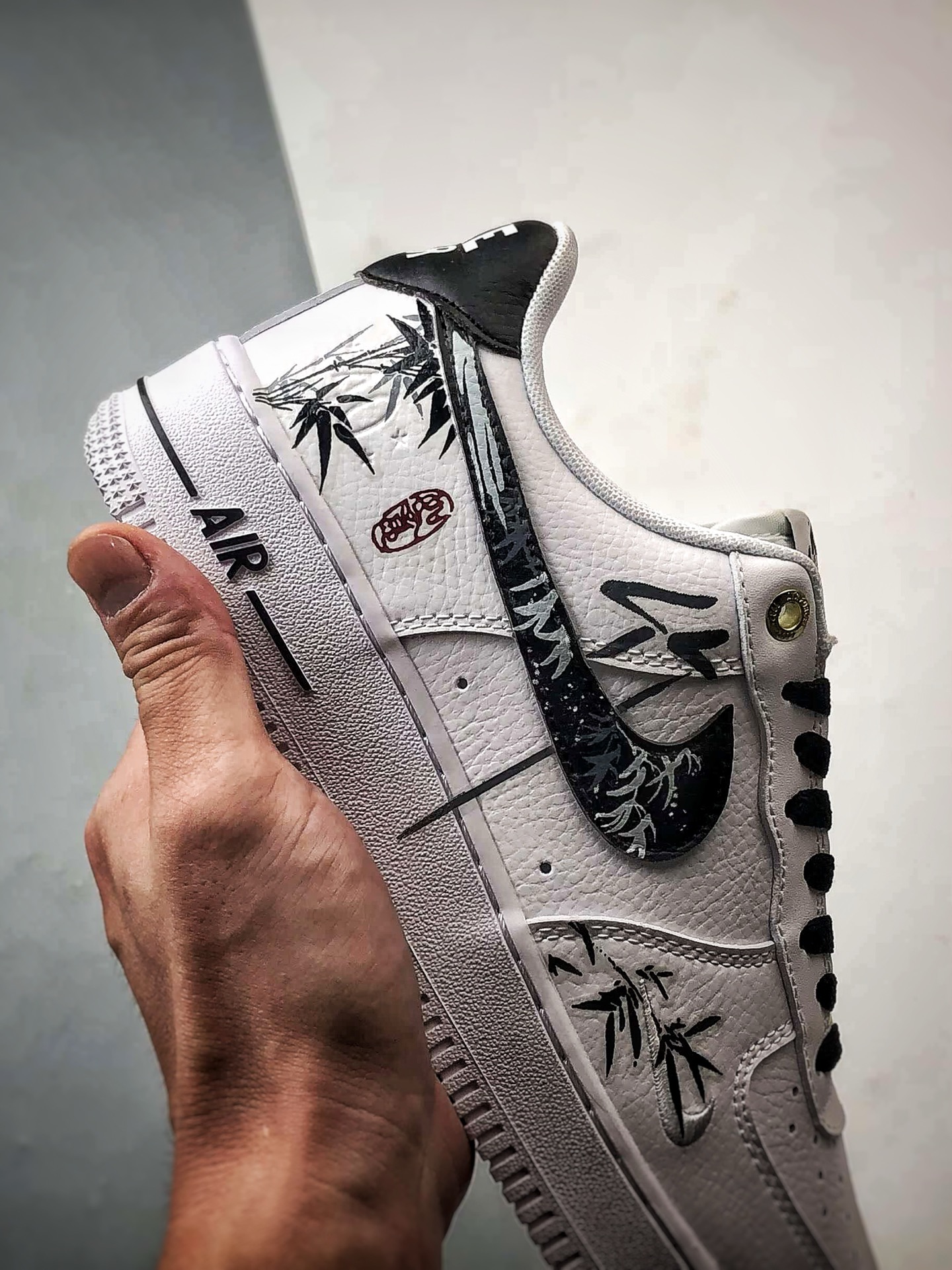 240 Air Force 1 '07 Low 国风竹林涂鸦白黑 DQ7658-100
