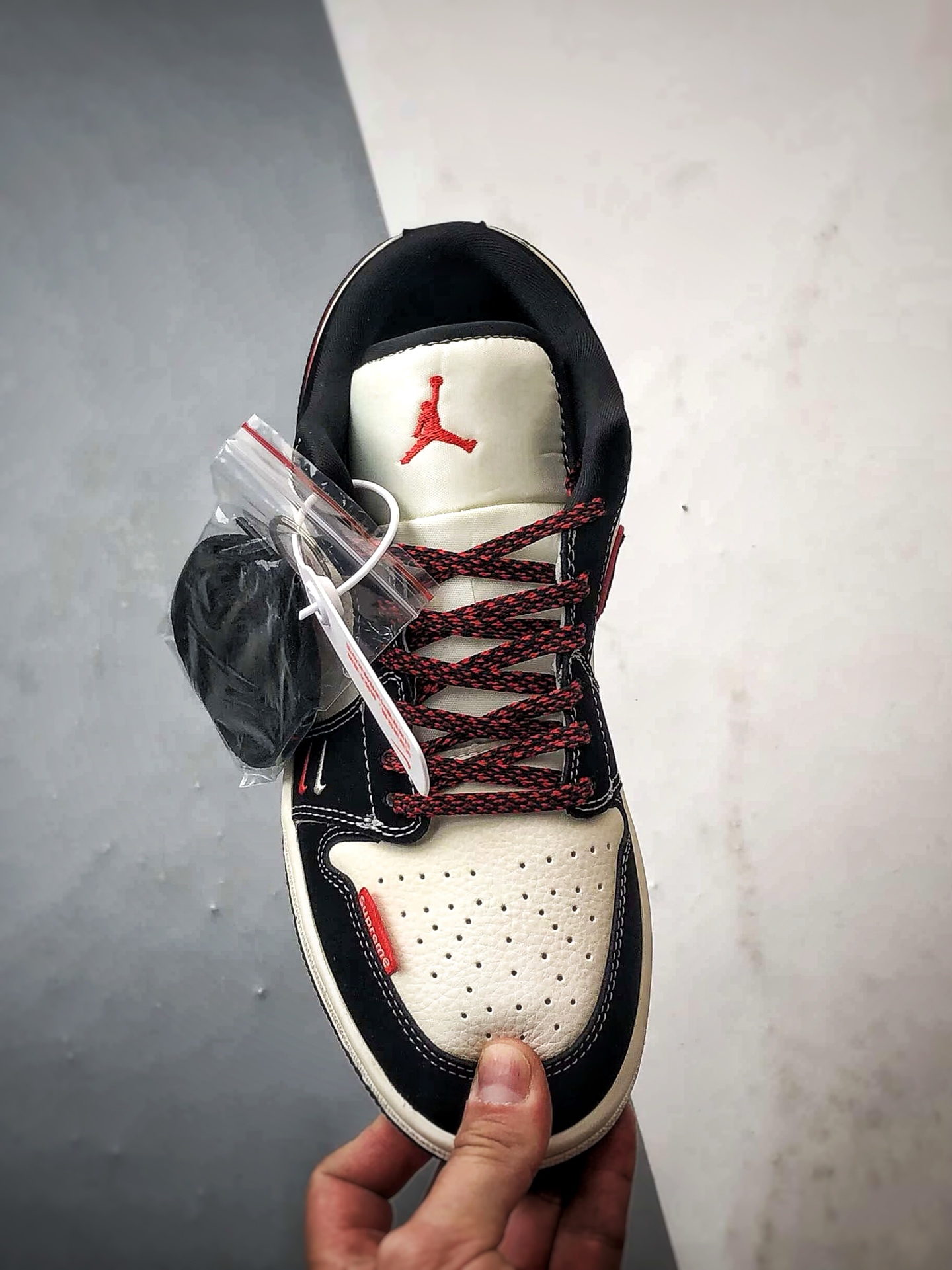 290 Air Jordan 1 Low ”高端定制” Sup黑白红 QJ2025-002