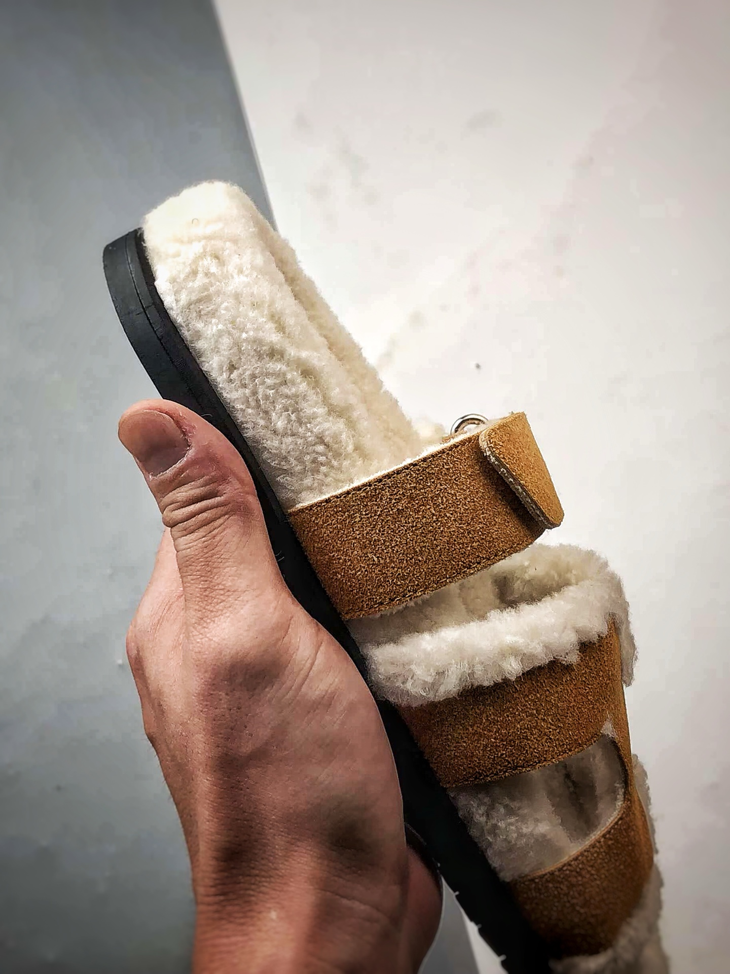 200 Hermes/爱马仕 经典二舅羊毛拖 黄色 小红书爆款火爆来袭