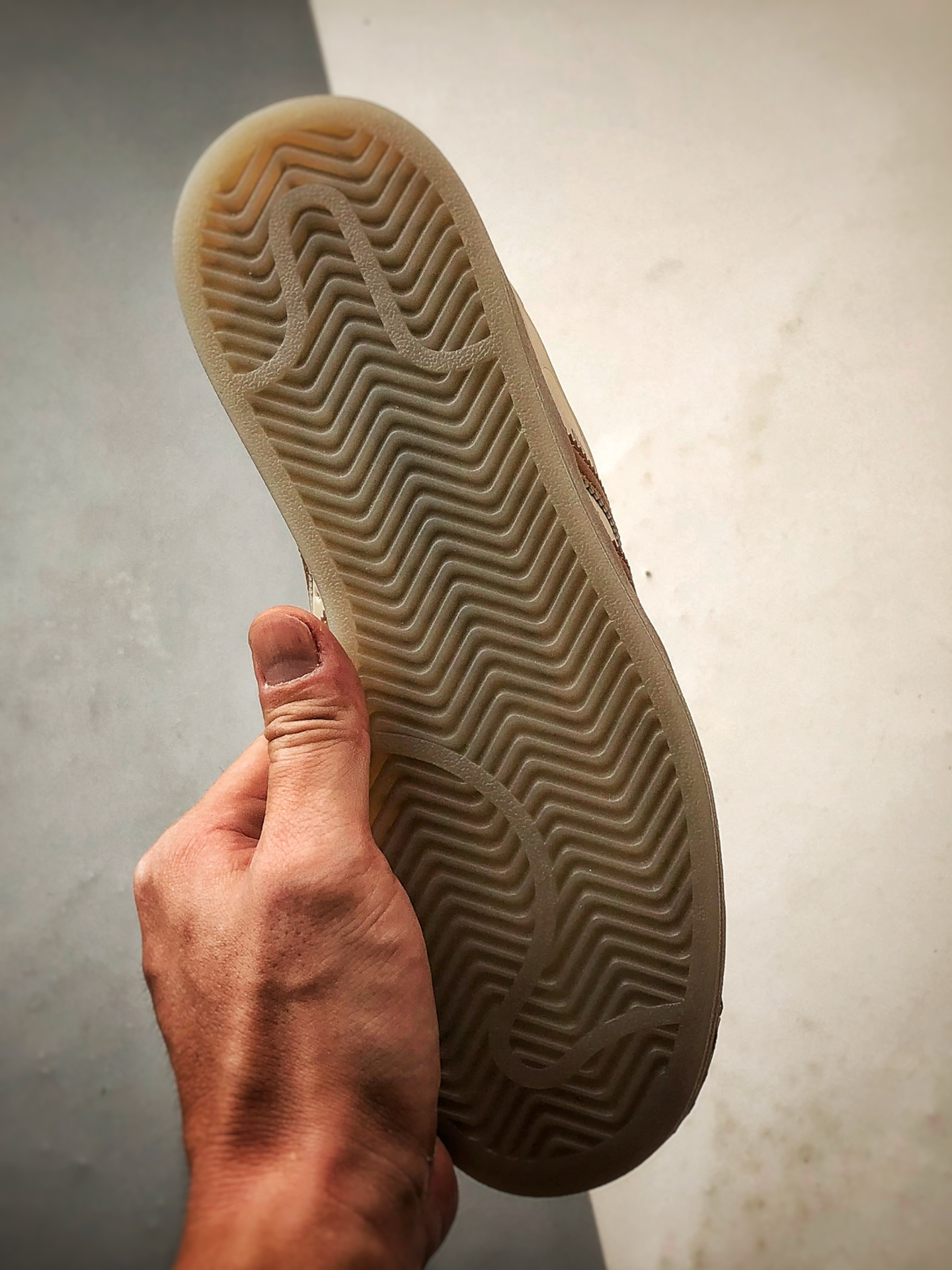 170 AD Originals Super 2 奶杏色贝壳头 JR7355