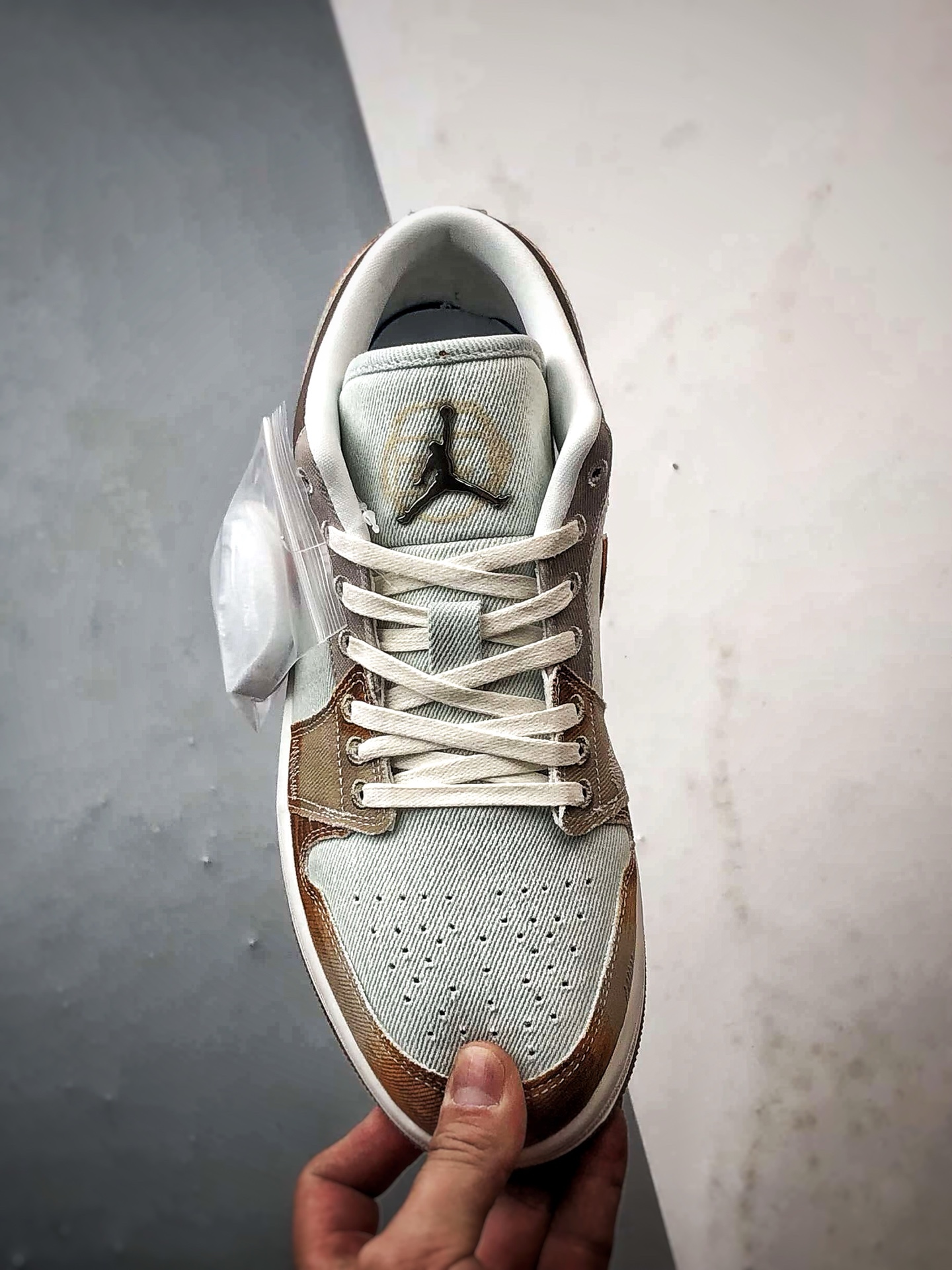 200 Air Jordan 1 Low 做旧帆布蓝棕 IM6664-991