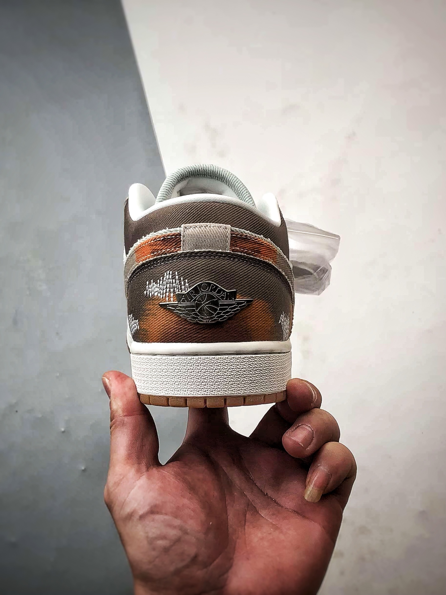 200 Air Jordan 1 Low 做旧帆布蓝棕 IM6664-991