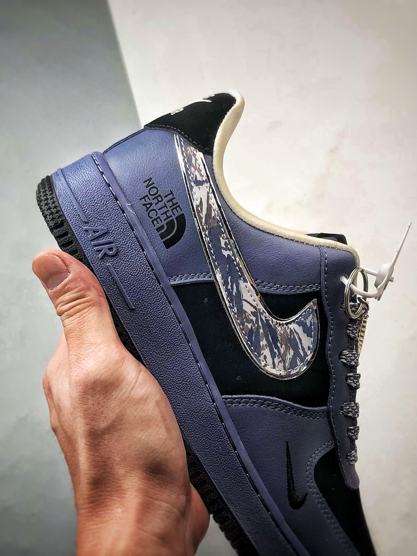 280 TNF x Air Force 1 Low 雪山紫蓝黑 KJ1688-019