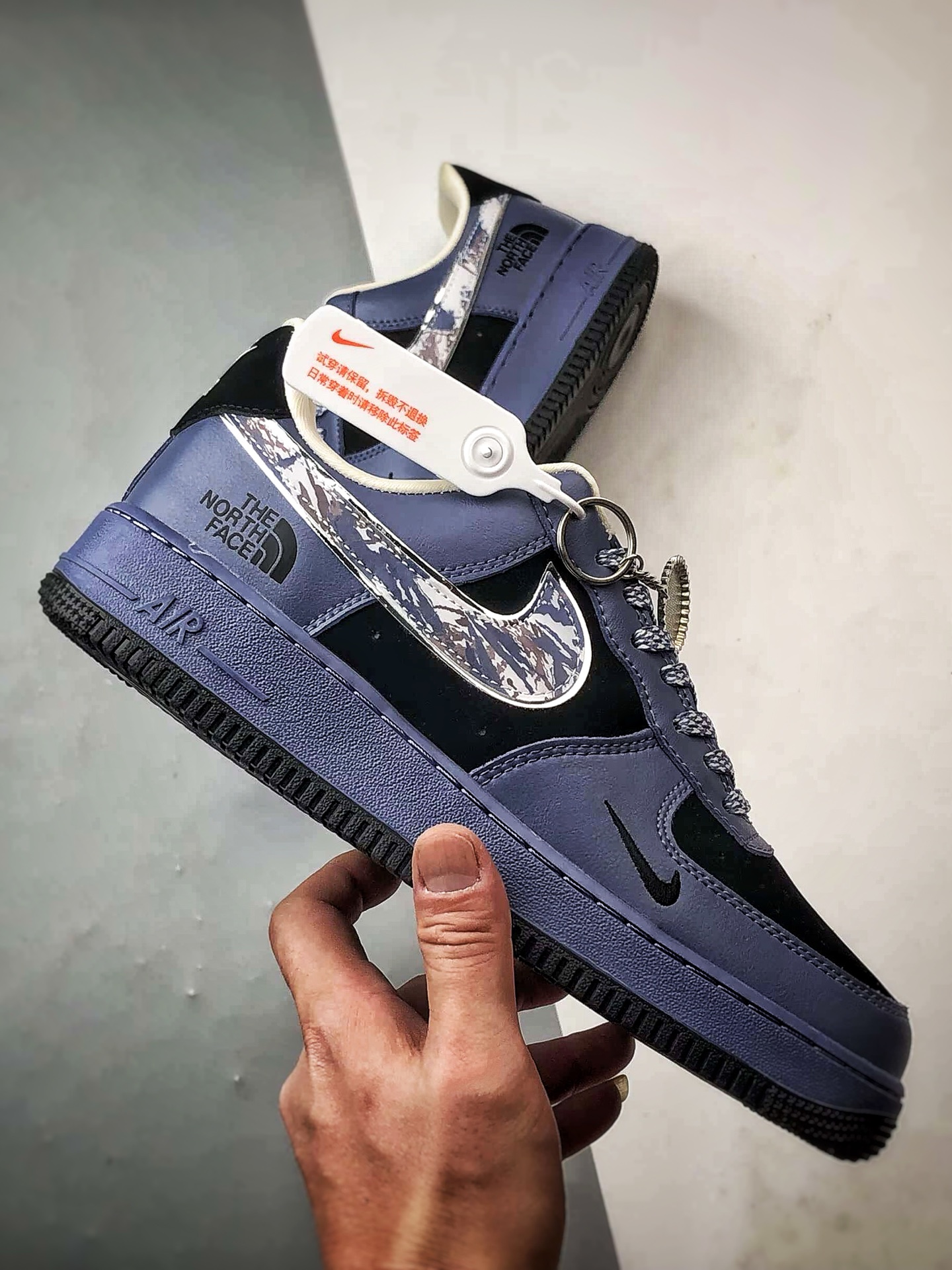 280 TNF x Air Force 1 Low 雪山紫蓝黑 KJ1688-019
