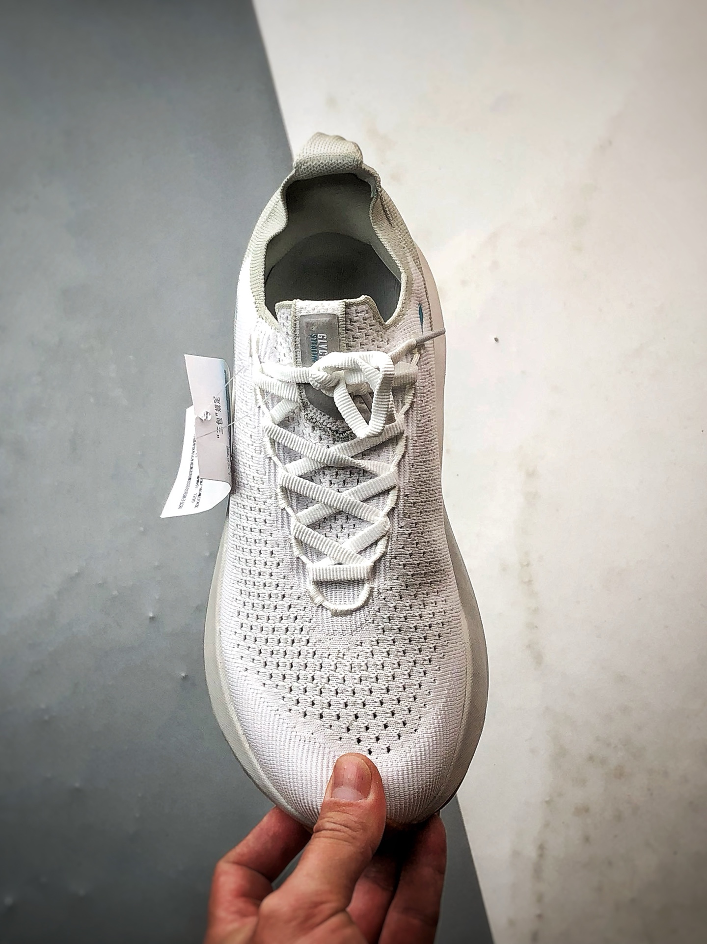 200 Brooks/布鲁克斯 Glycerin StealthFit 22 白灰 甘油22代缓震马拉松氮气慢跑鞋