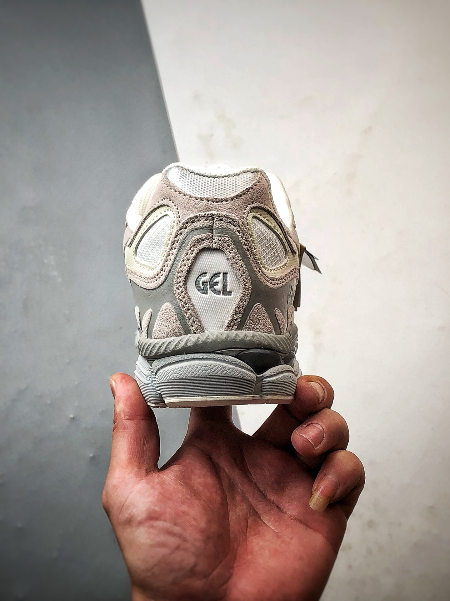 220 Asics Gel-N 复古单品 浅灰 亚瑟士新款厚底街头运动休闲鞋 1203A739-100