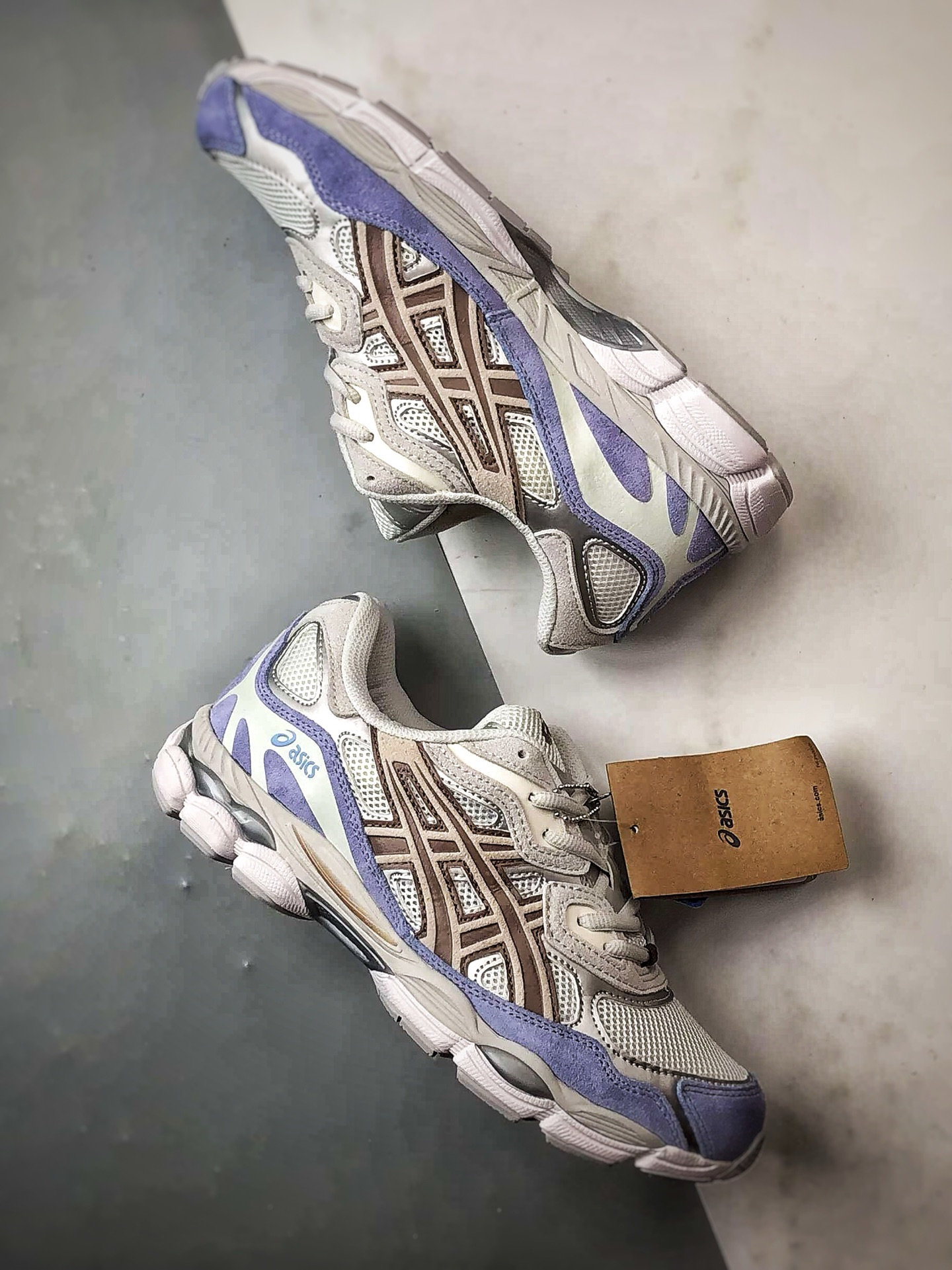 220 Asics Gel-N 复古单品 白蓝 亚瑟士新款厚底街头运动休闲鞋 1203A953-100