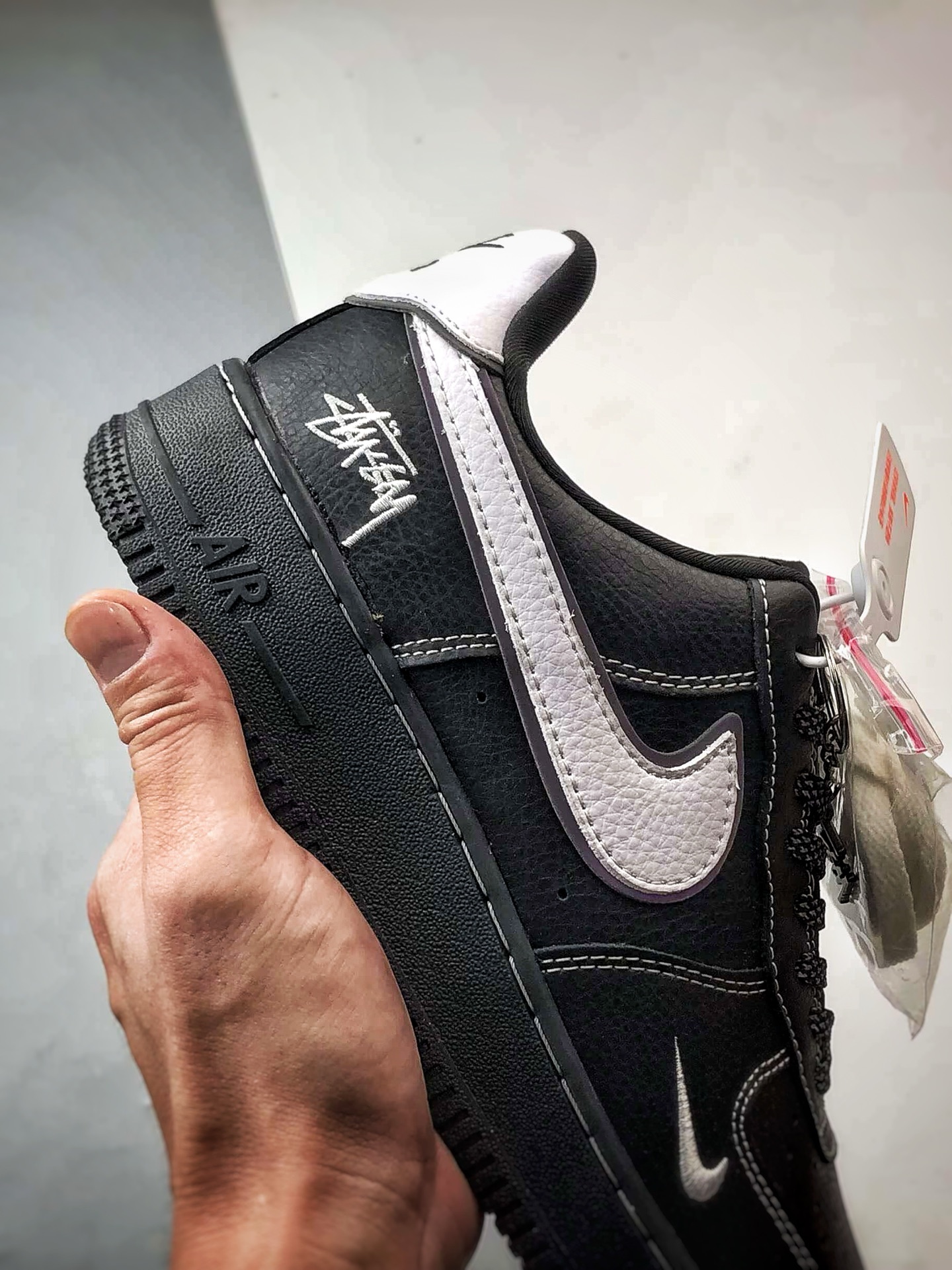 280 Stussy x Air Force 1 Low 黑白夜魔钩 DD1982-317