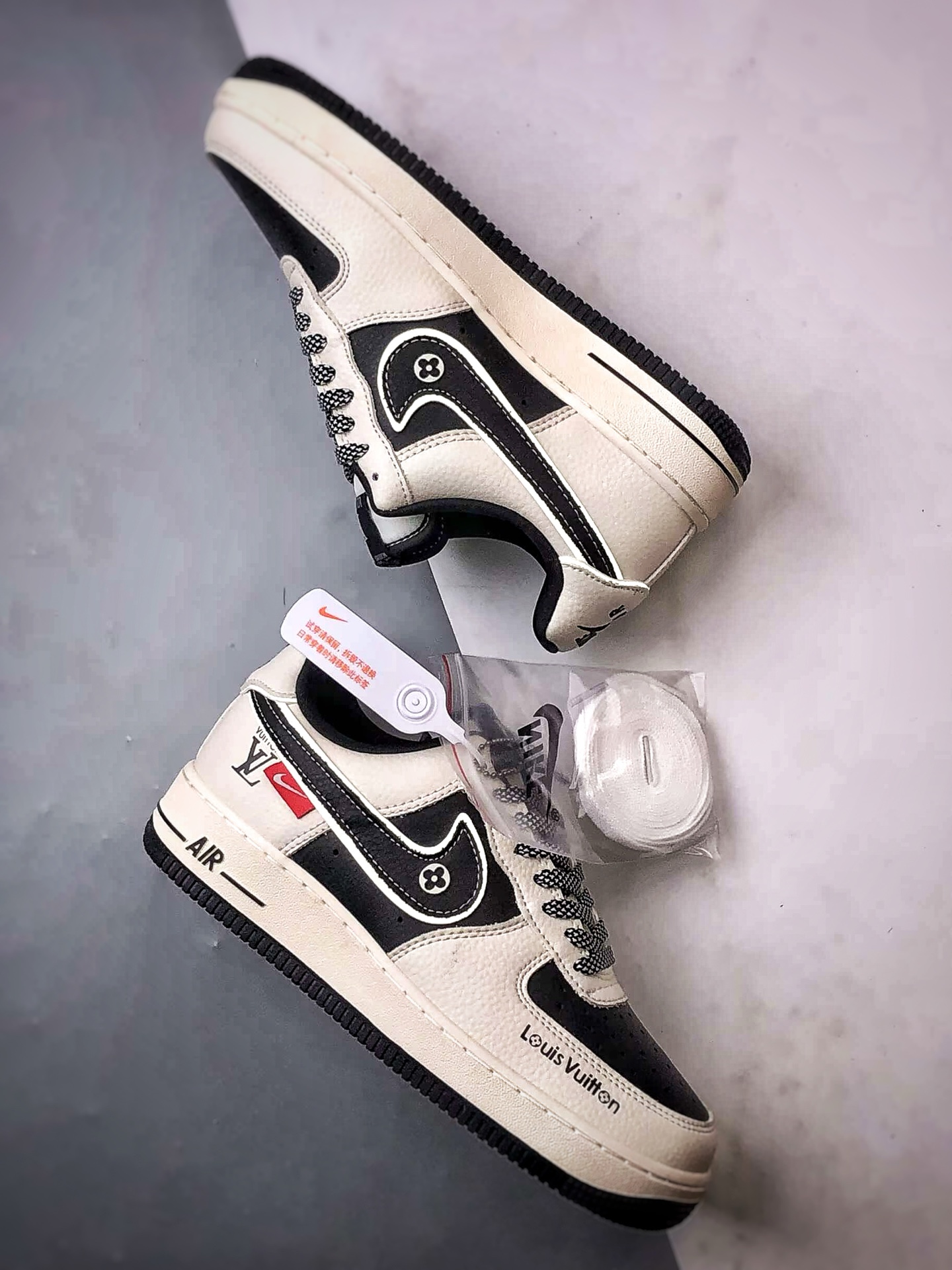 280 LV x Air Force 1 Low 米白黑 DD1982-321