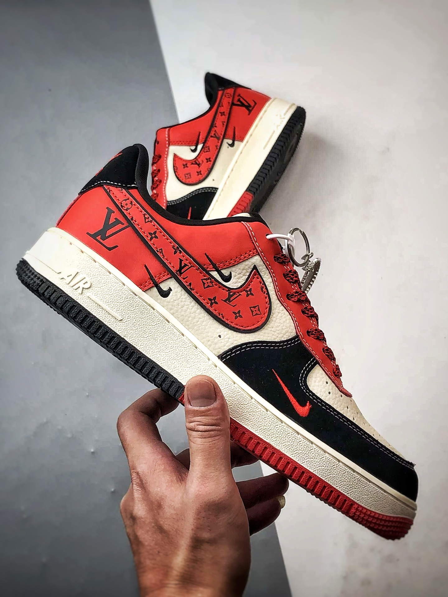 280 LV x Air Force 1 Low 米黑红 KJ1688-016