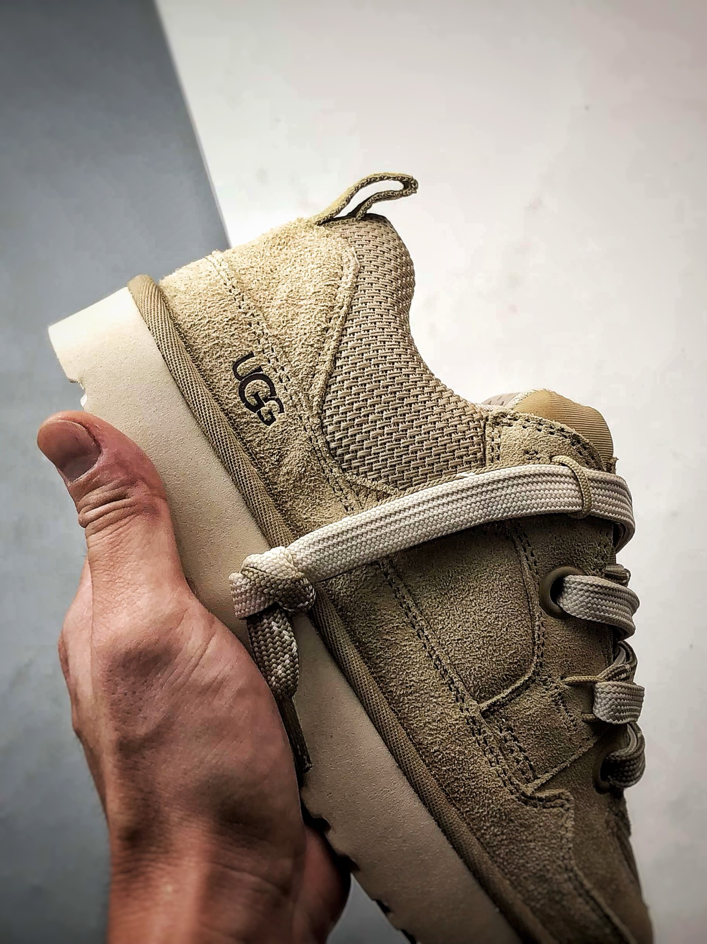 320 UGG Lowmel Lo 4032 梅尔系列 米灰 顶级莞产版 经典秋冬羊皮毛一体雪地靴