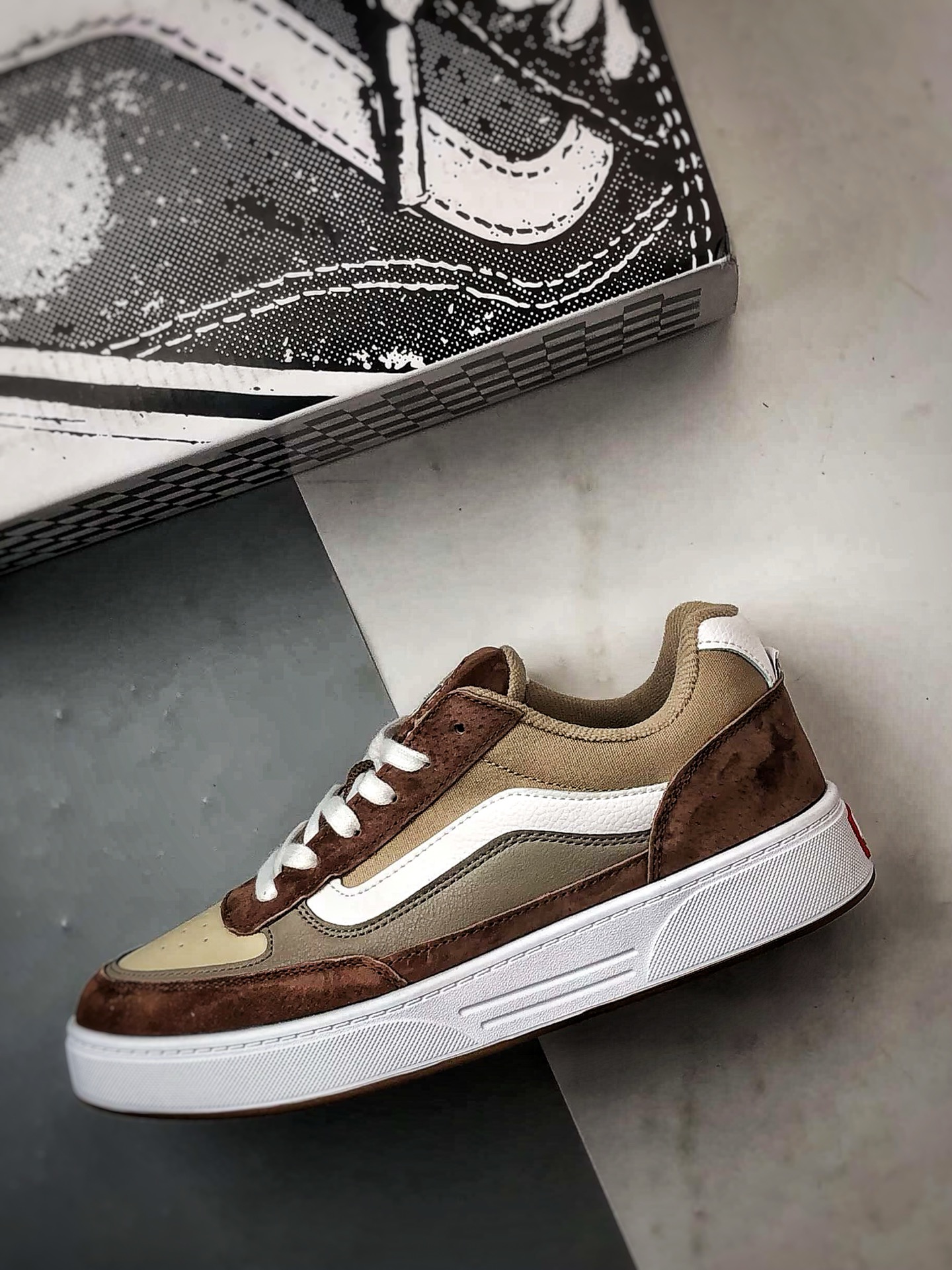 Vans Skate Estazzo 棕色 新品 经典复古厚鞋舌面包鞋 VN000D45BA1-Top High Quatity Cheap Sneakers Fashion Clothing Clothes Bags handbags Shoes of all Brand wholesale With The best Quality And Beautiful Price from China Factory Chinese suppliers wholesaler seller Vans Skate Estazzo 棕色 新品 经典复古厚鞋舌面包鞋 VN000D45BA1