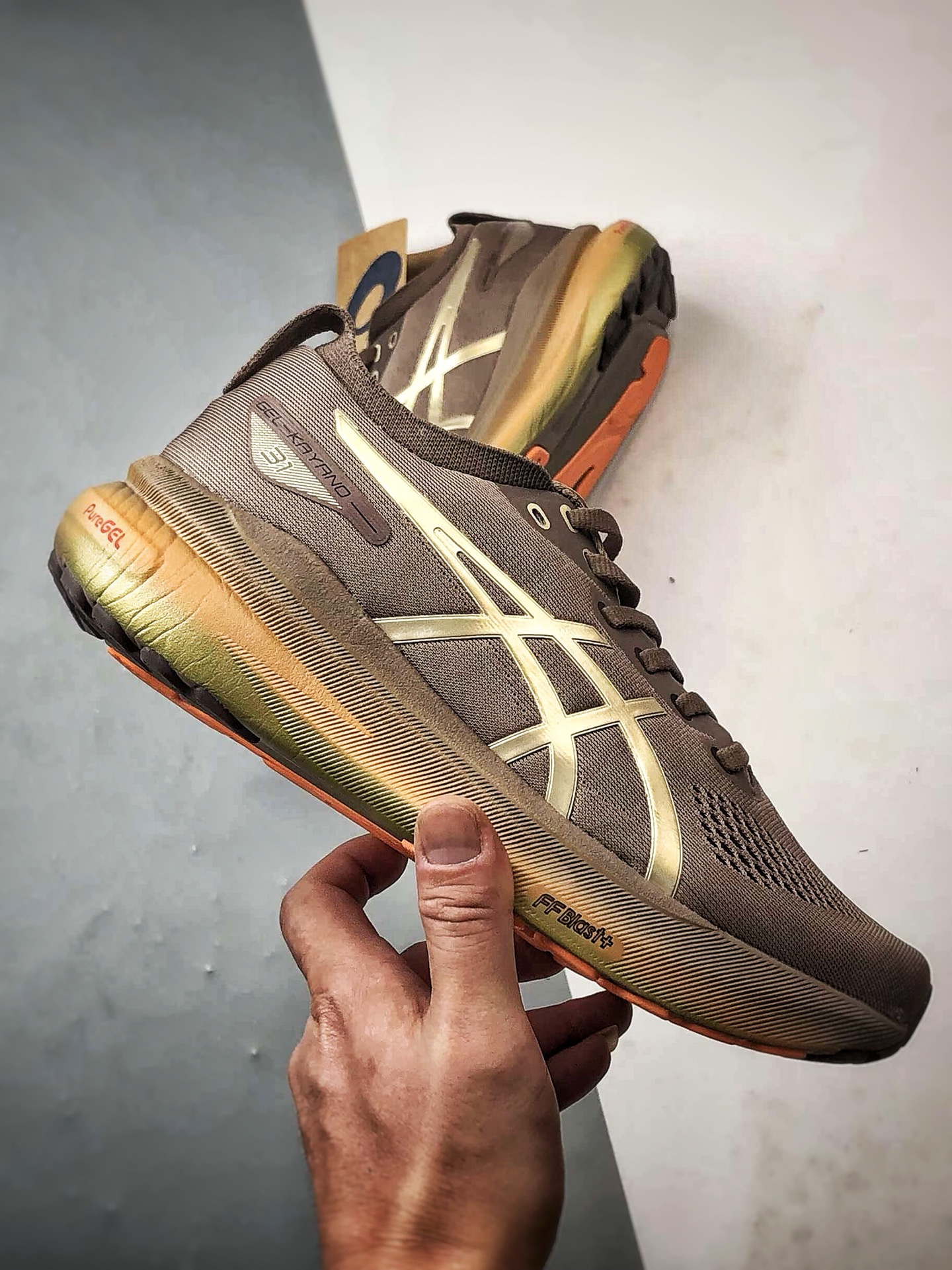 190 Asics Gel-Kayano 31 Luxe 褐色 亚瑟士系列复古舒适织物休闲跑步鞋 1011C035-020