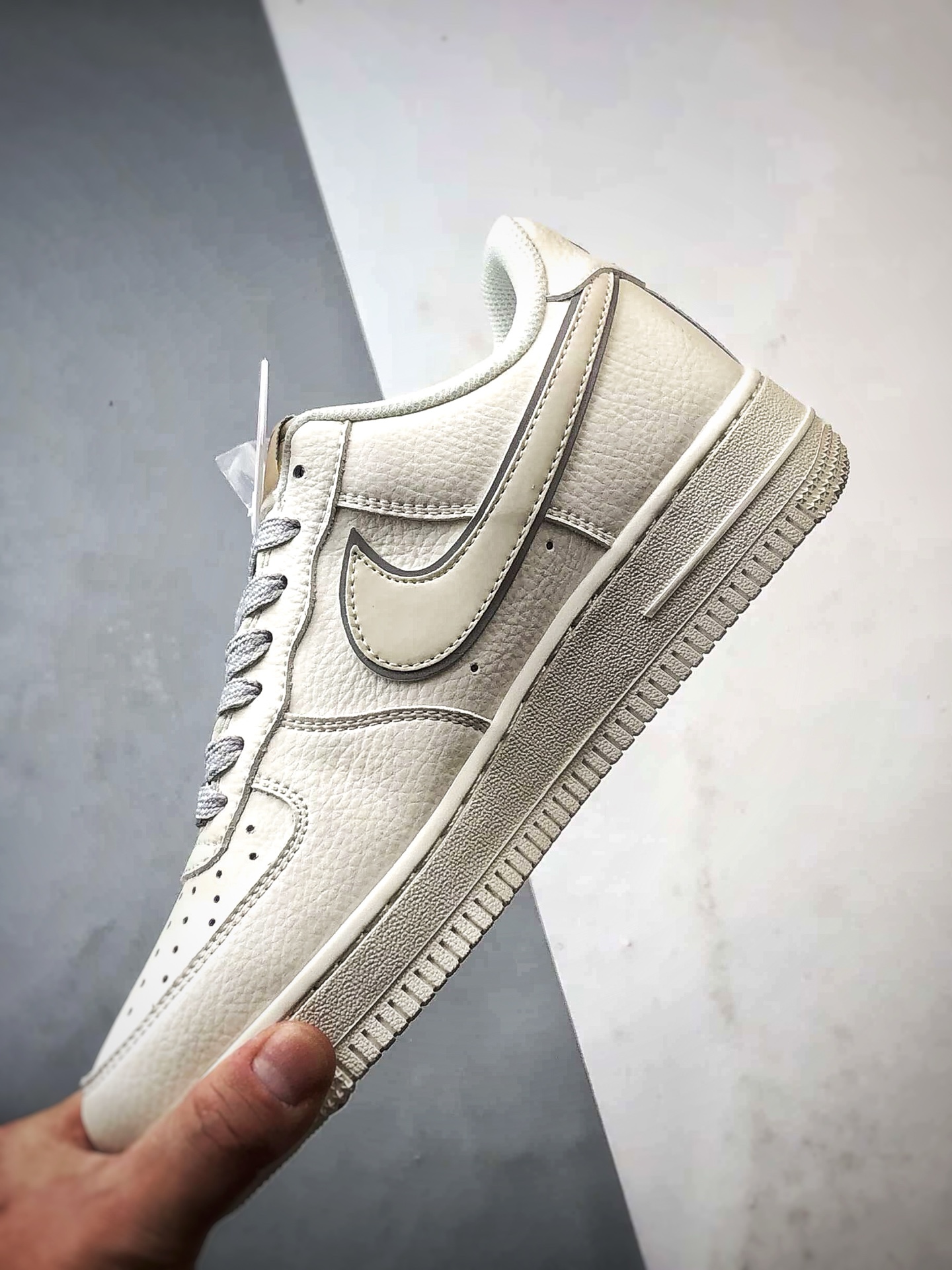 Air Force 1 '07 Low 米白灰反光钩 CS5288-043