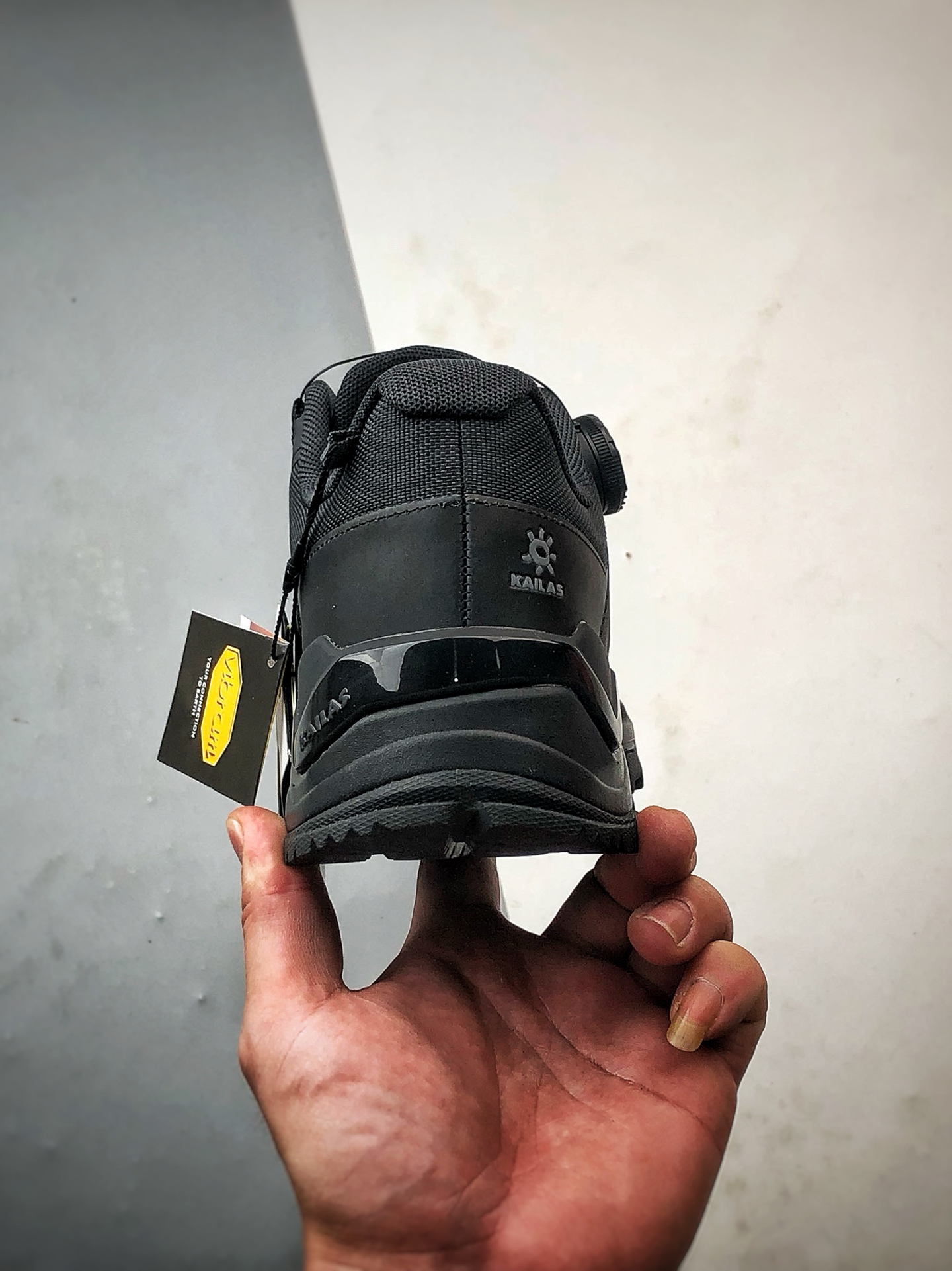 凯乐石KAILAS 界山GTX BOA 墨黑 户外低帮防水登山徒步鞋