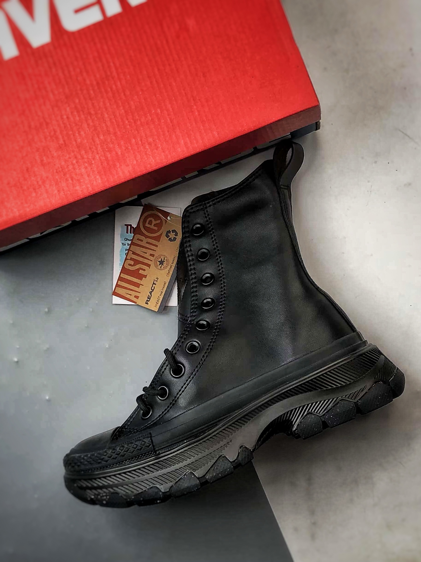 Converse All Star Trekwave SL Shin-Hi 黑武士 日版限定 厚底户外功能马丁靴