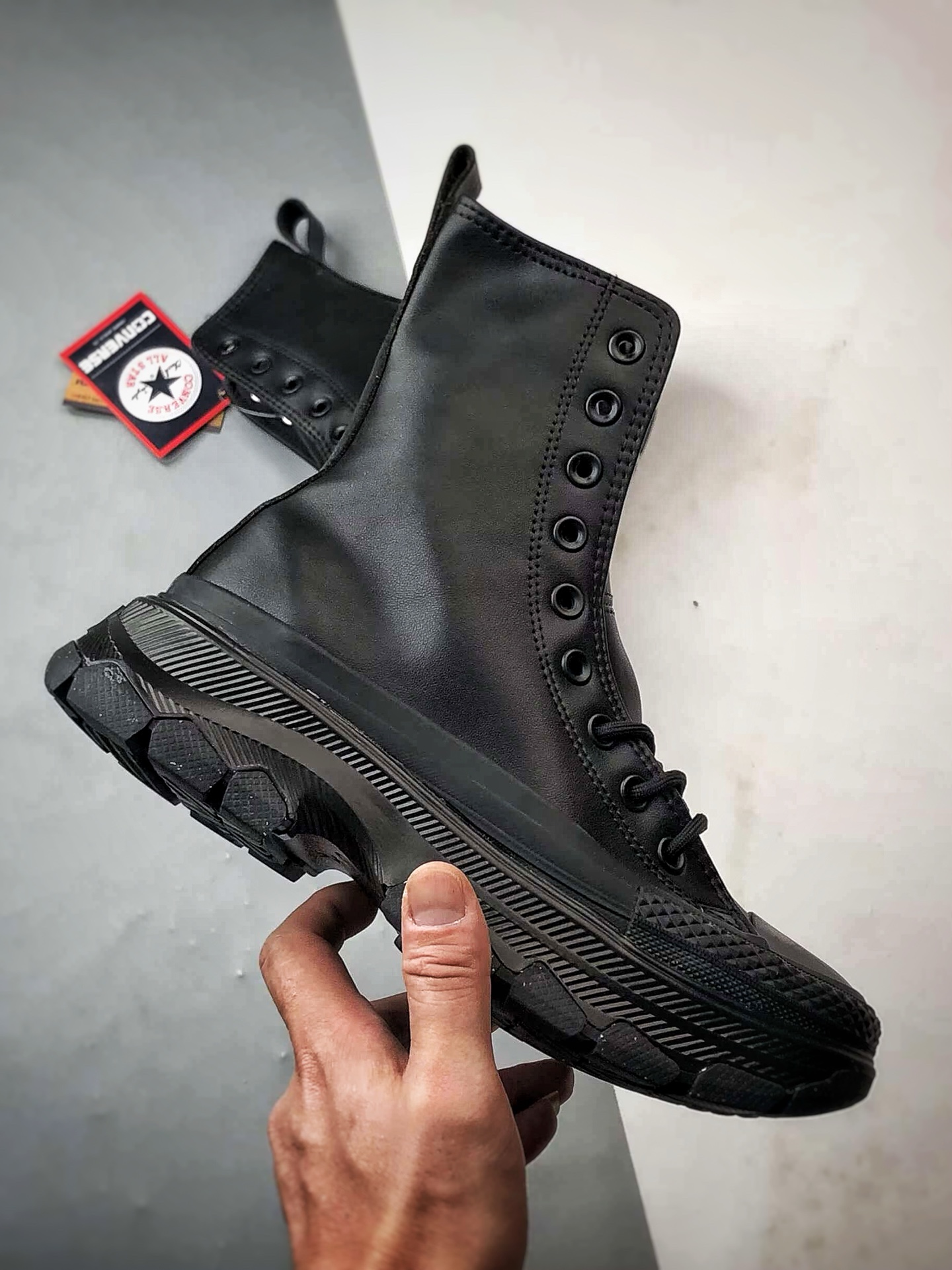 Converse All Star Trekwave SL Shin-Hi 黑武士 日版限定 厚底户外功能马丁靴