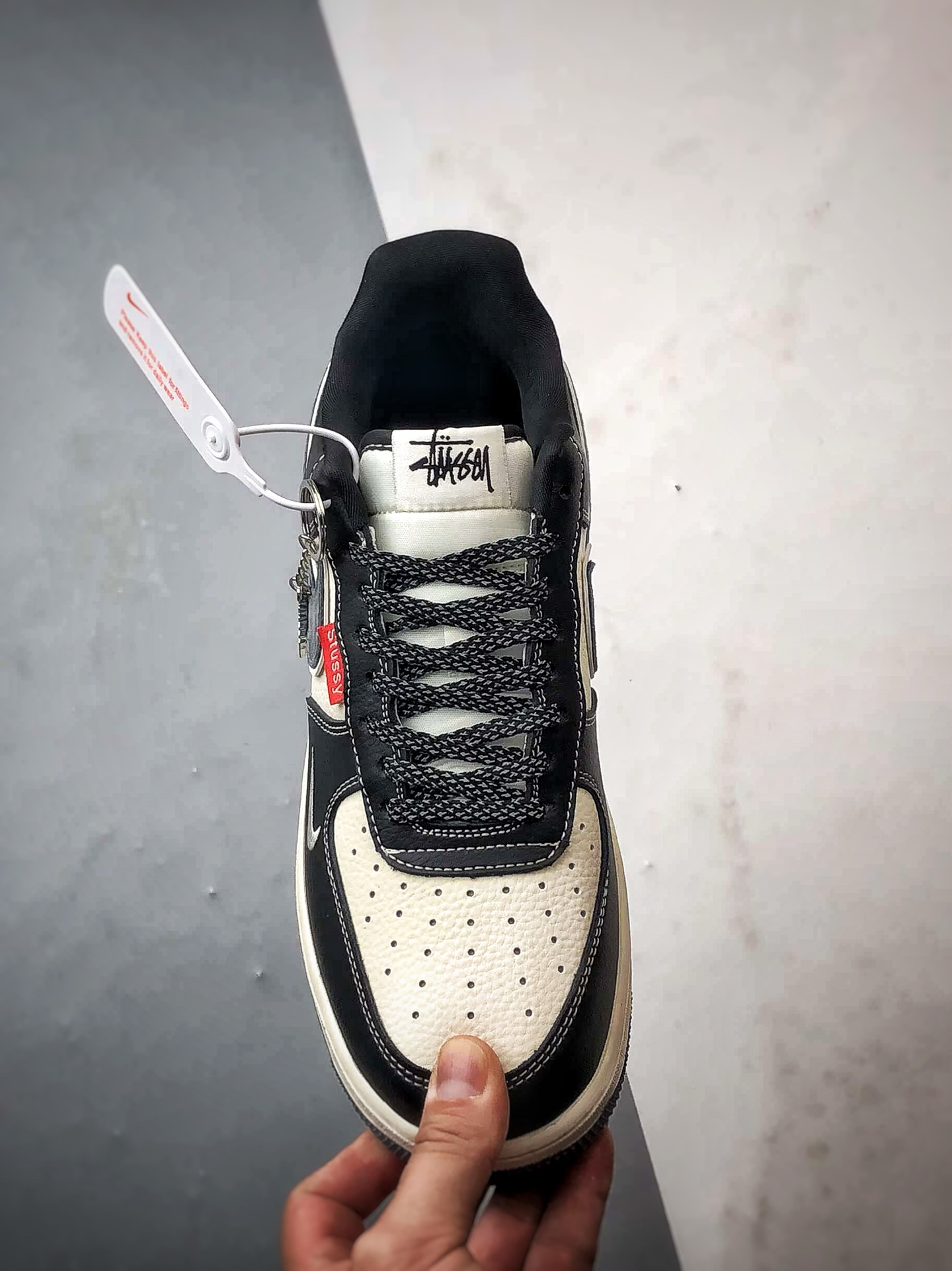 Stussy x Air Force 1 Low 米黑灰 DF0188-102