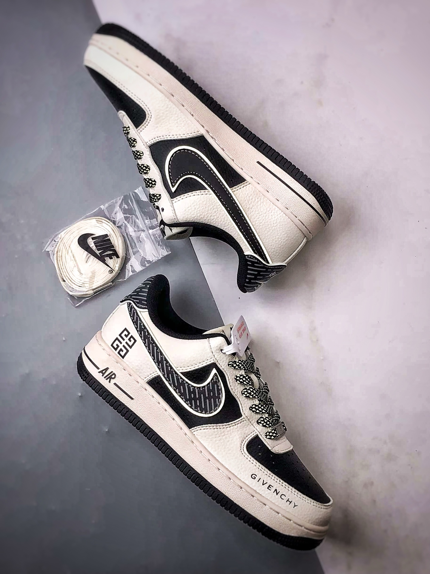 GVC x Air Force 1 Low 米白黑 JP8048-002