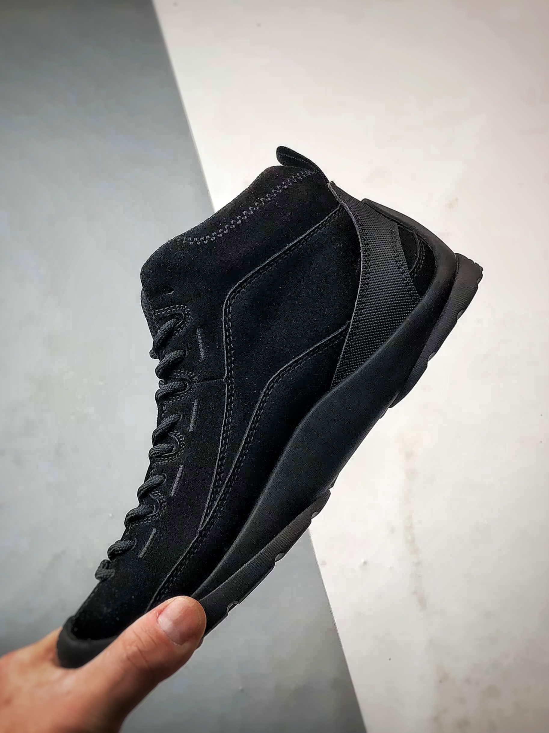 240 Keen/科恩 Jasper Mid 黑色 复古中帮系带户外风登山徒步鞋