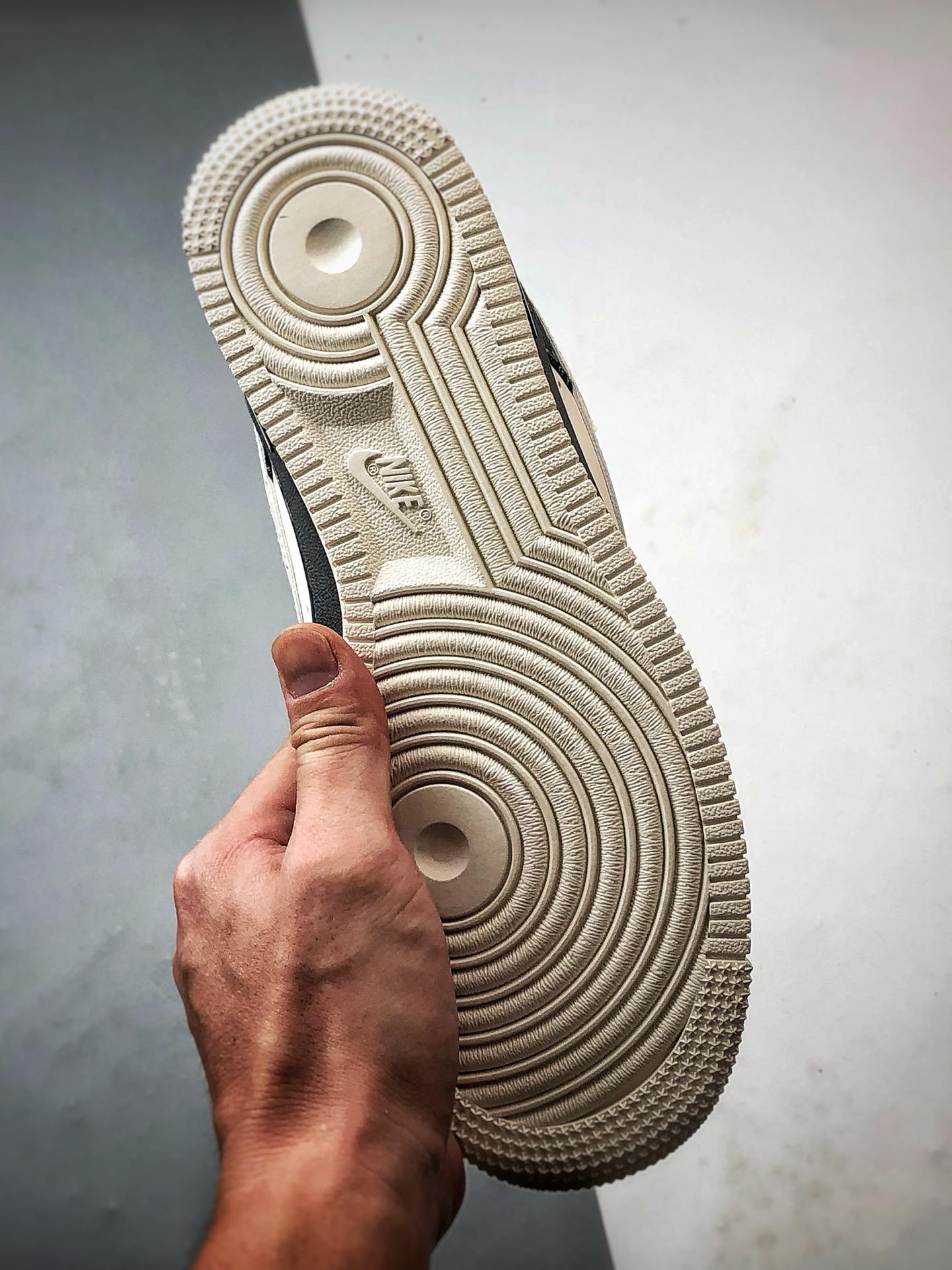 LV x Air Force 1 Low 牛仔拼接米白灰 SM6668-110