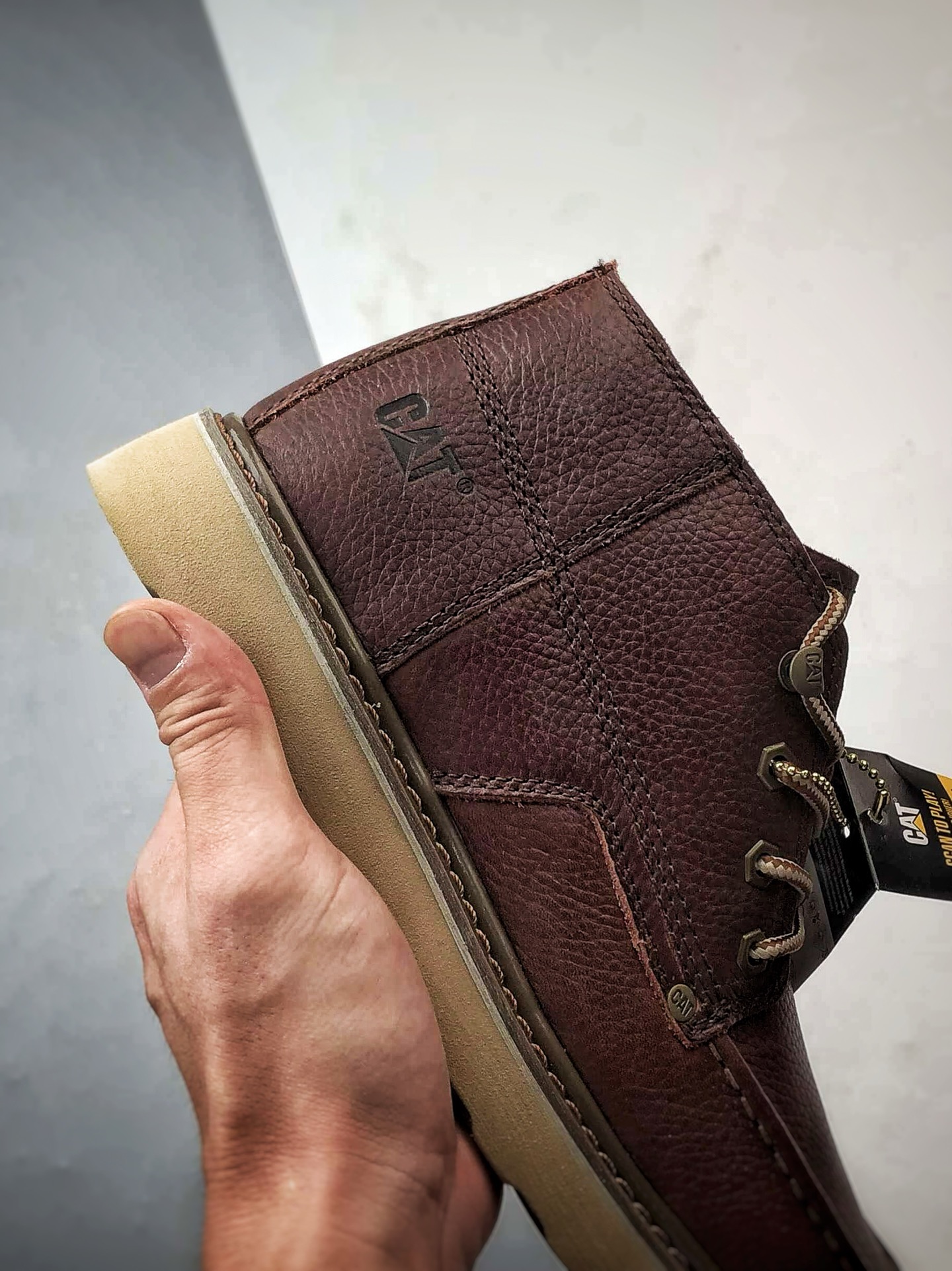 280 CAT/卡特 硬汉推土机品牌 25ss秋冬款 推土机二代户外工装靴 P723603