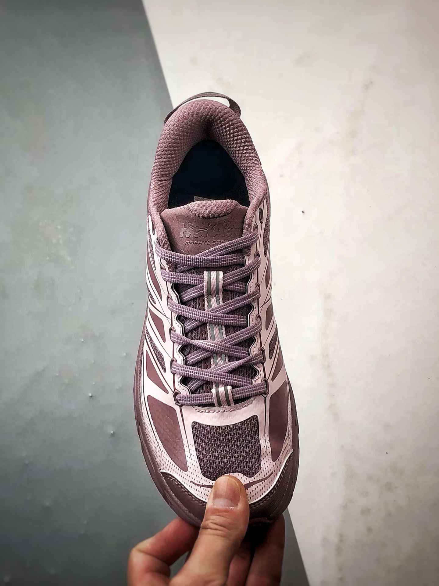 200 Hoka One One Mafate Speed 2 紫粉 玛法特低帮厚底轻量户外运动鞋 1126851-CVC