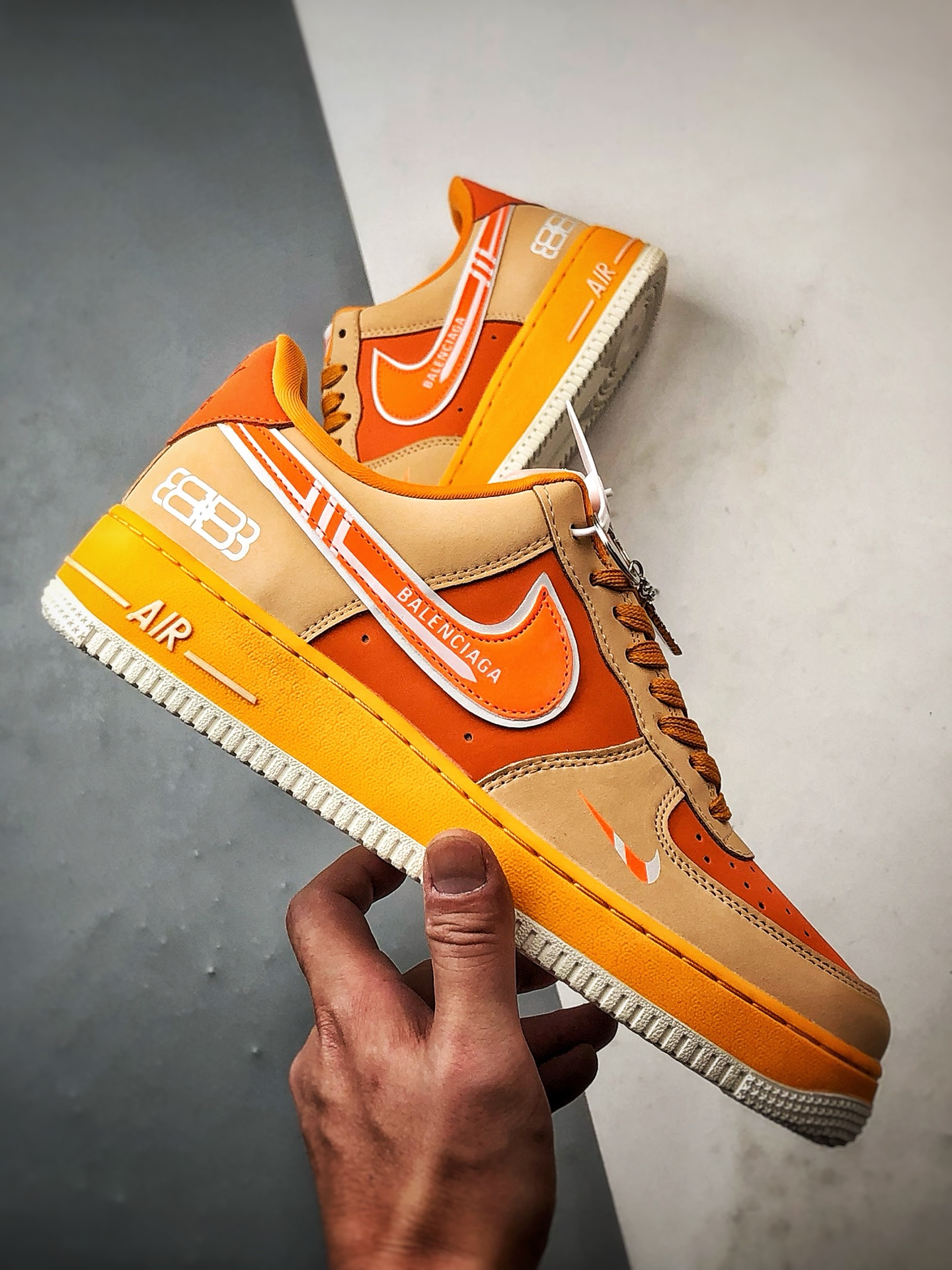 Blcg x Air Force 1 Low 黄橙 SY1388-002