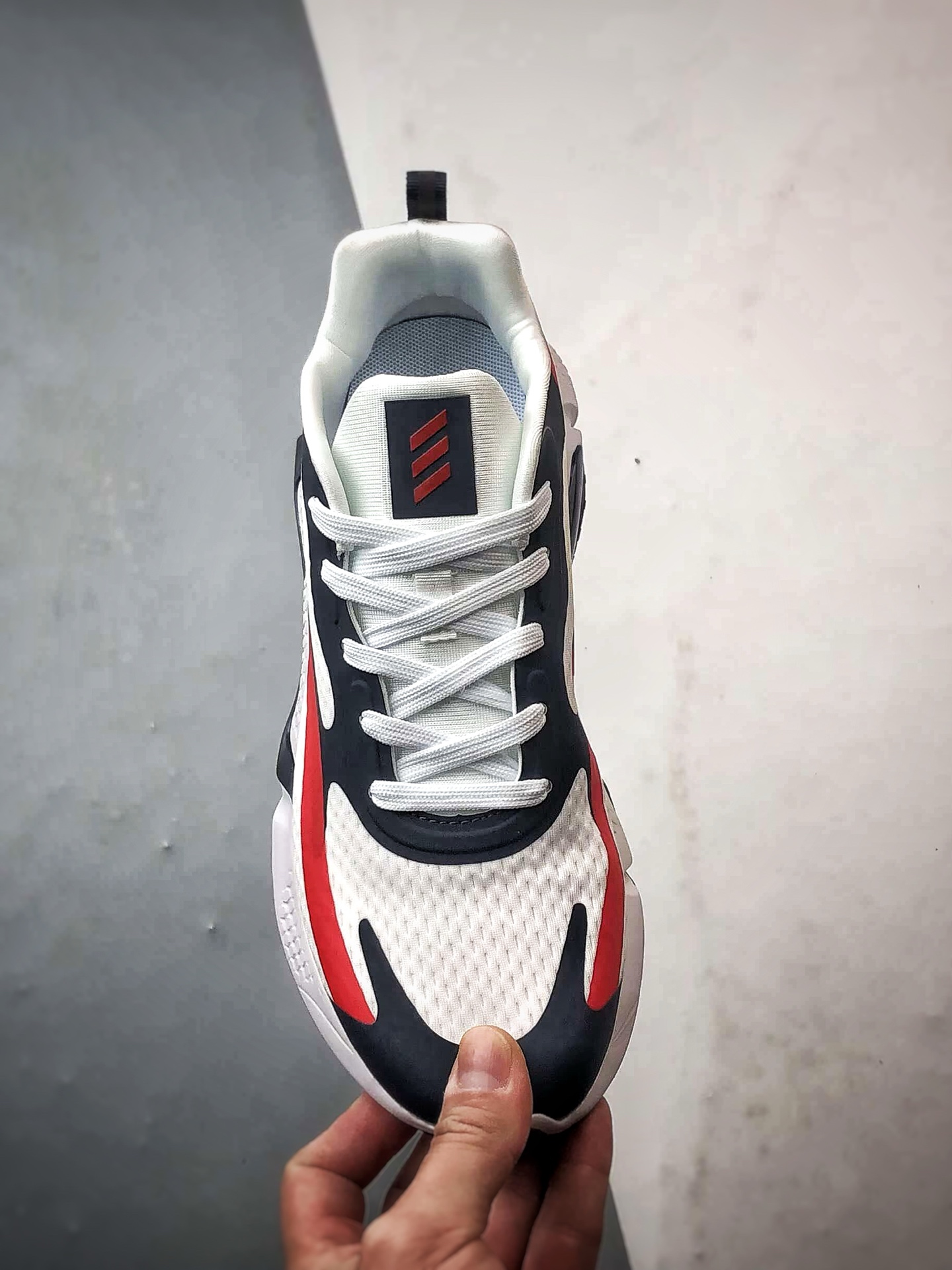 190 AD AlphaBounce Beyond M 白蓝红 阿尔法 真标网面休闲跑步鞋 CG5573