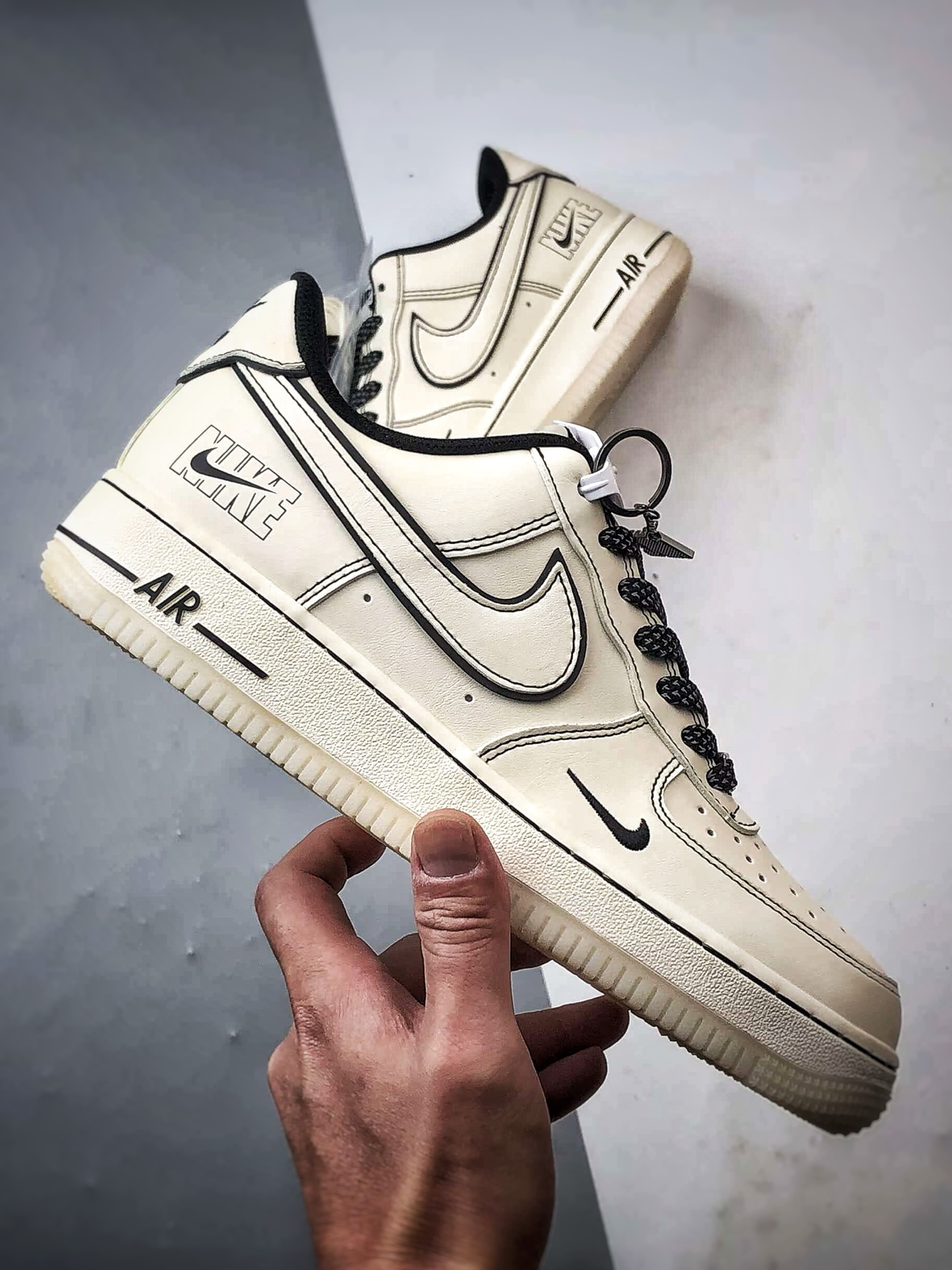 Air Force 1 '07 Low 米白黑 SM6668-115