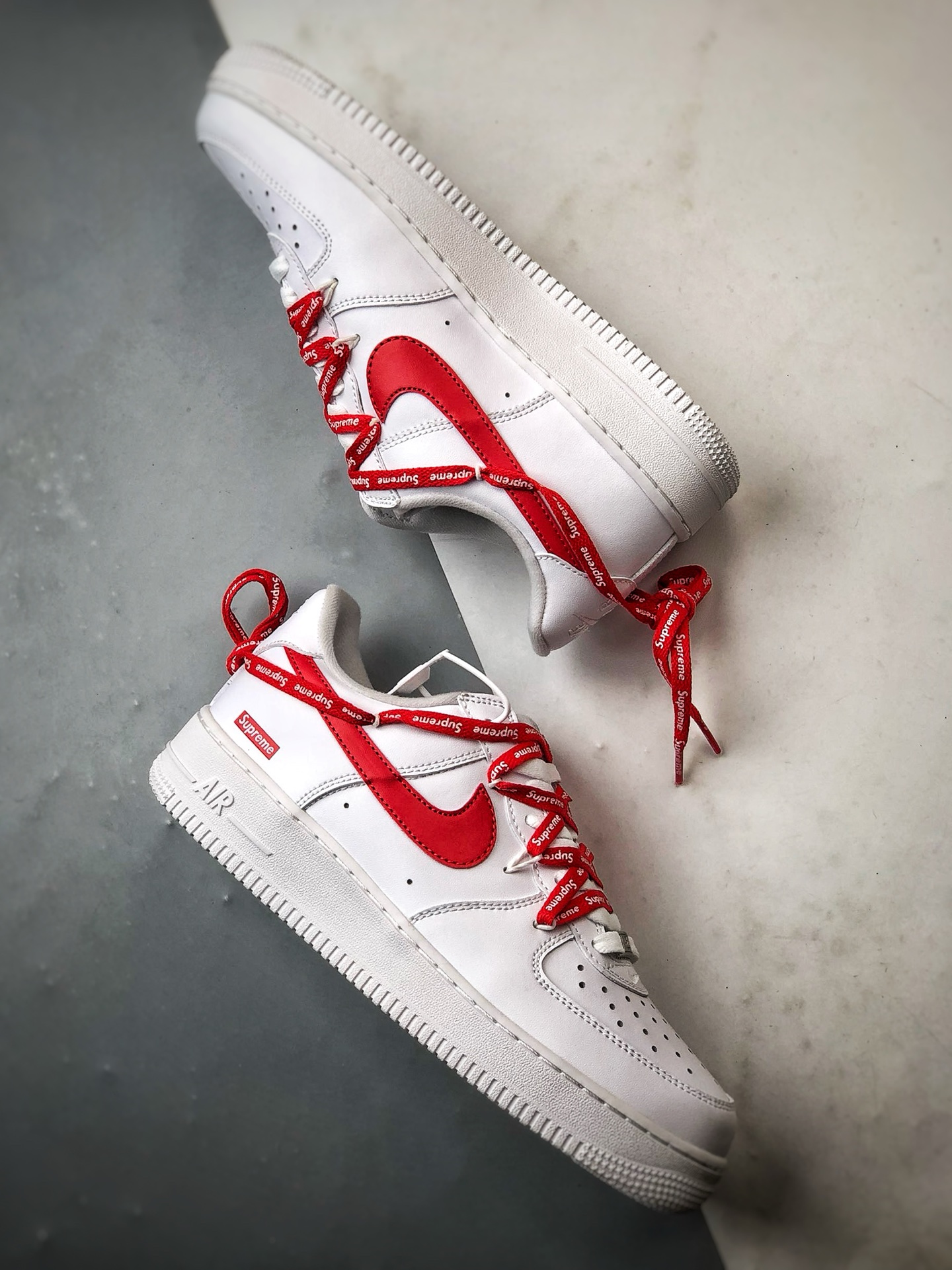 Sup x Air Force 1 Low 白红解构 UP9225-101