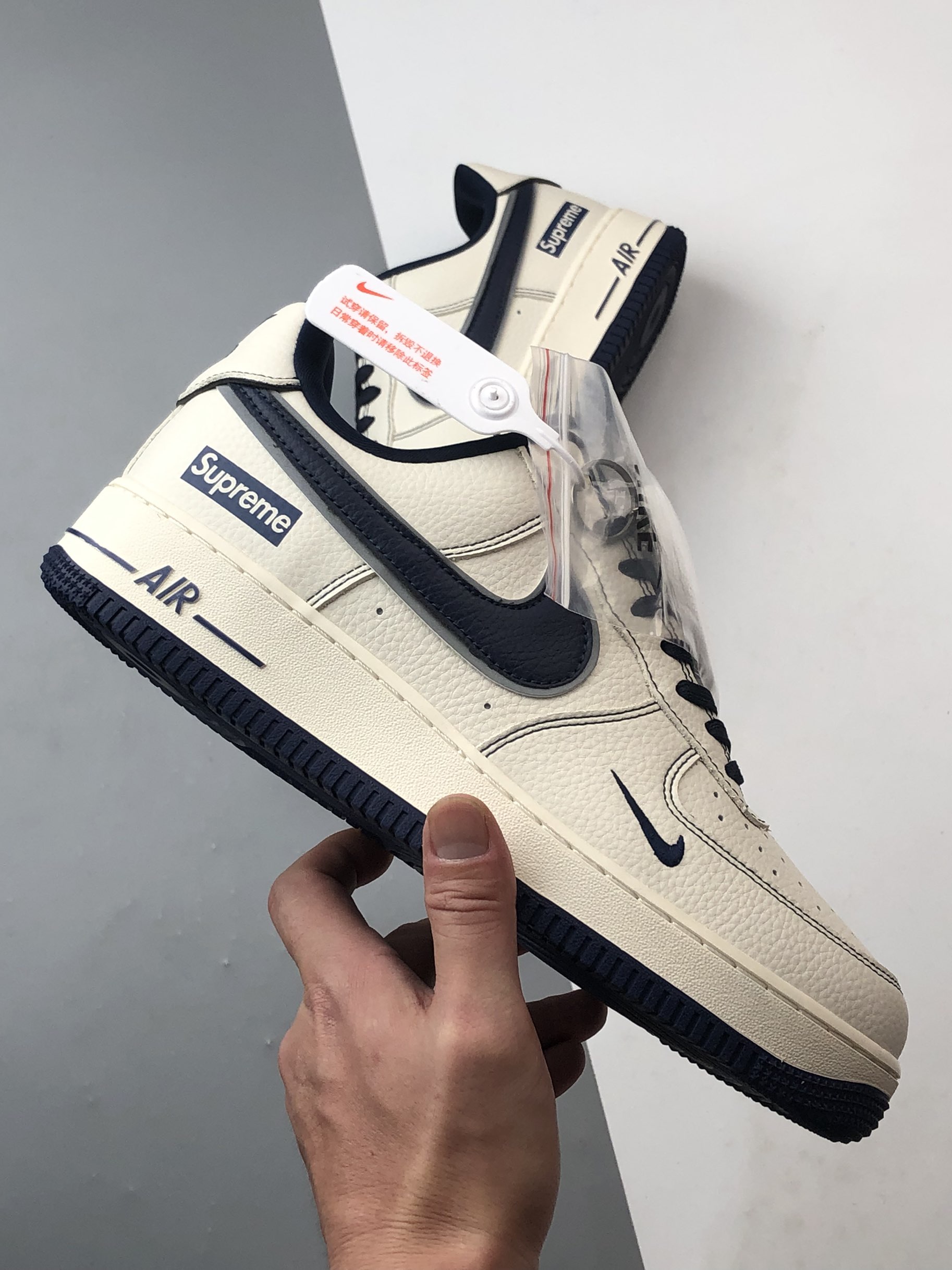 Sup x Air Force 1 Low 米白藏蓝 DD1982-319