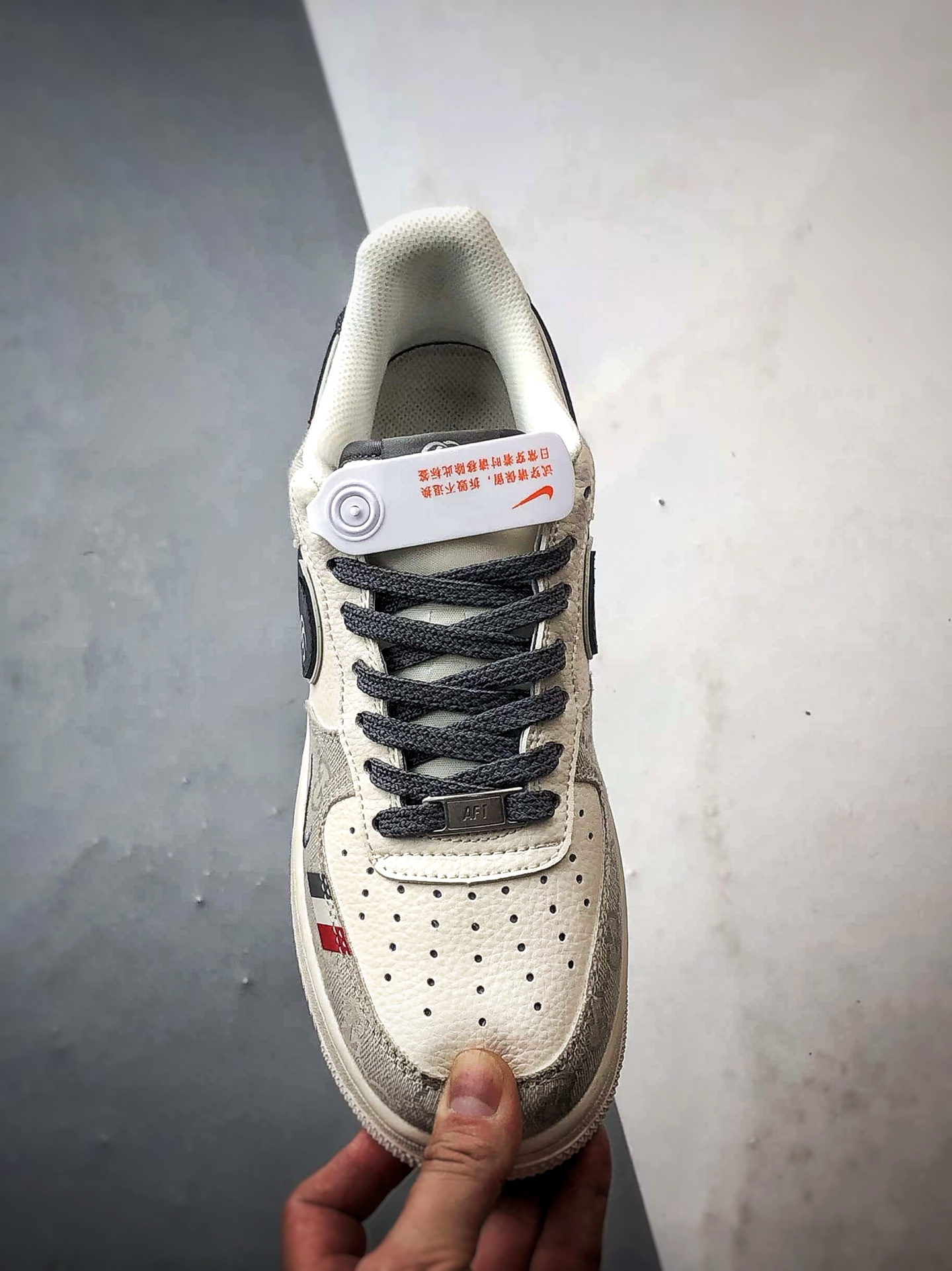 Gucci x Air Force 1 Low 白灰牛仔 MZ9588-808