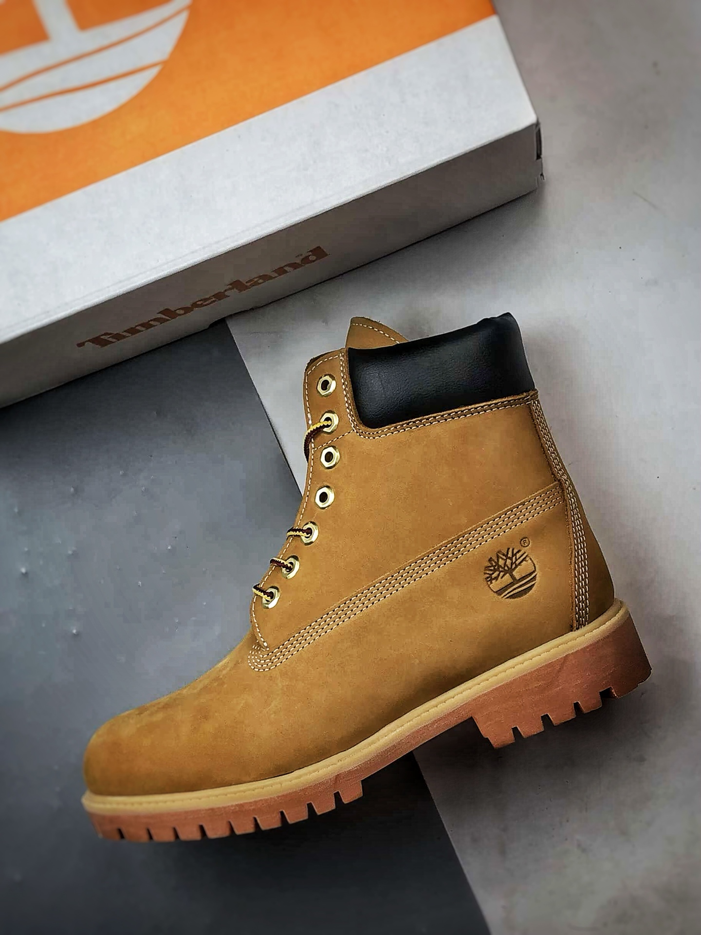 450 Timberland 天伯伦/添柏岚 顶级莞产批次 羊皮毛一体高帮经典款