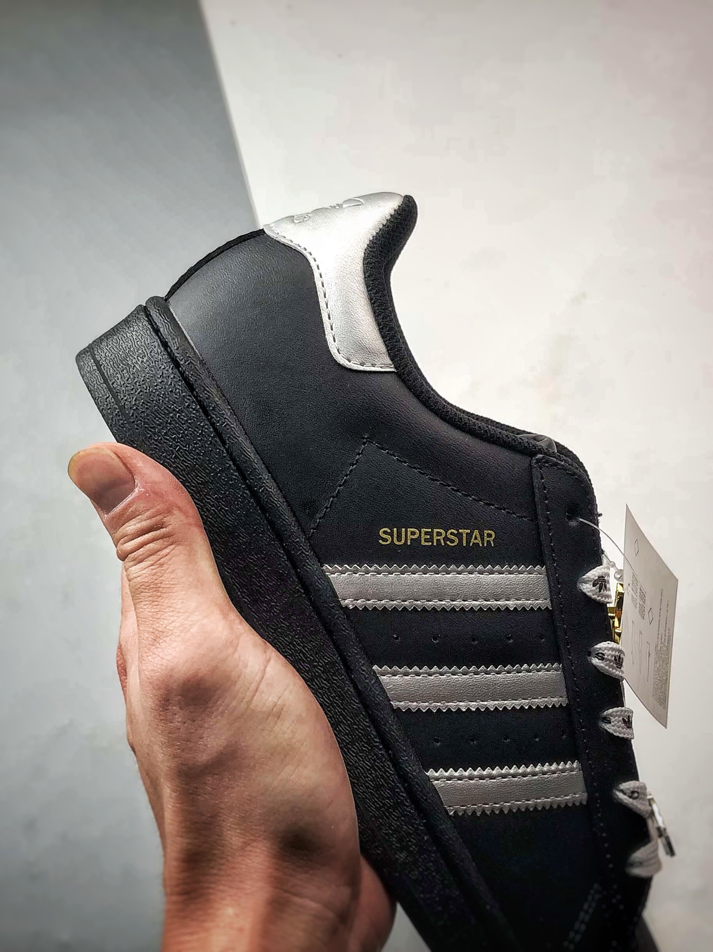 定制球鞋 AD Originals Superstar 金夕阳 黑白贝壳头 EG4959