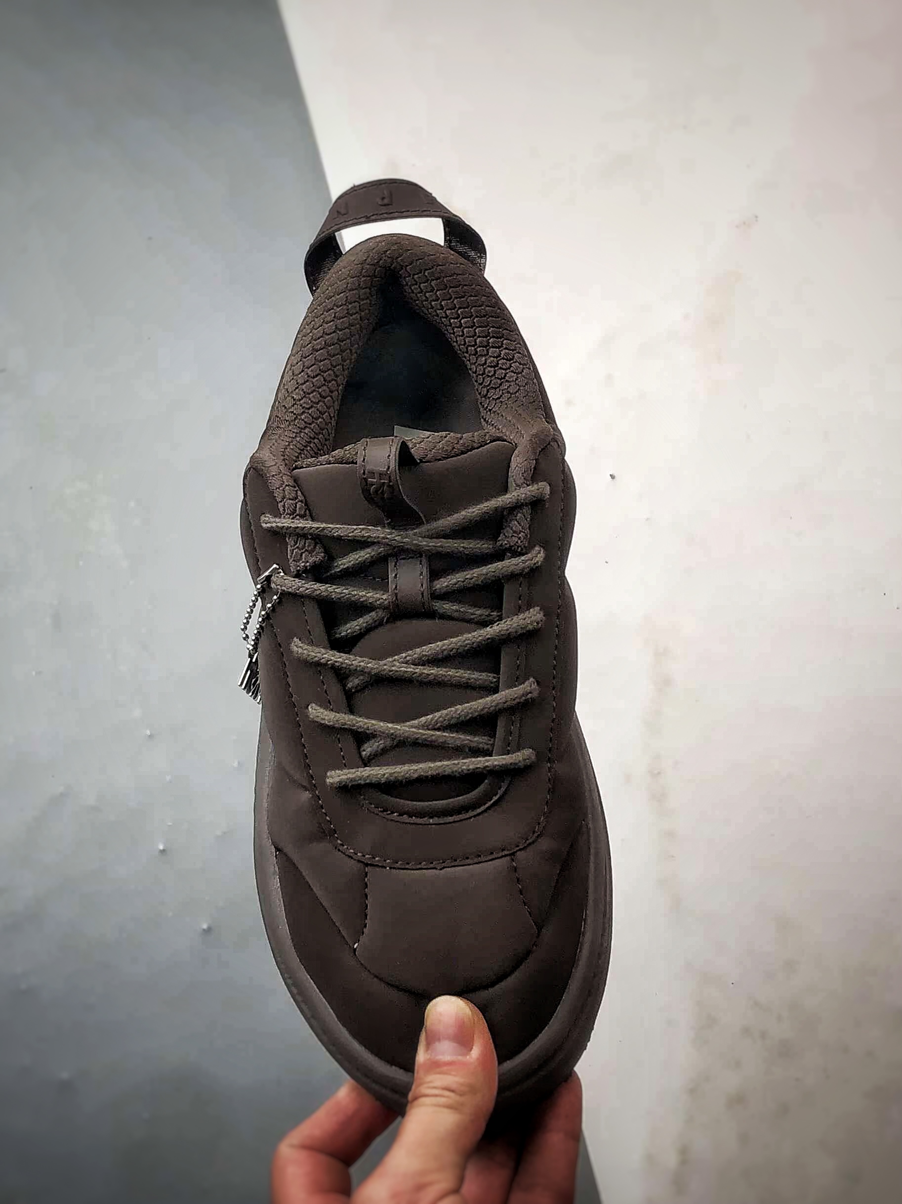 210 MARNI x Hoka One One Bondi B3LS 深棕色 跨界联名低帮户外越野面包跑步鞋 1170631-BRKN