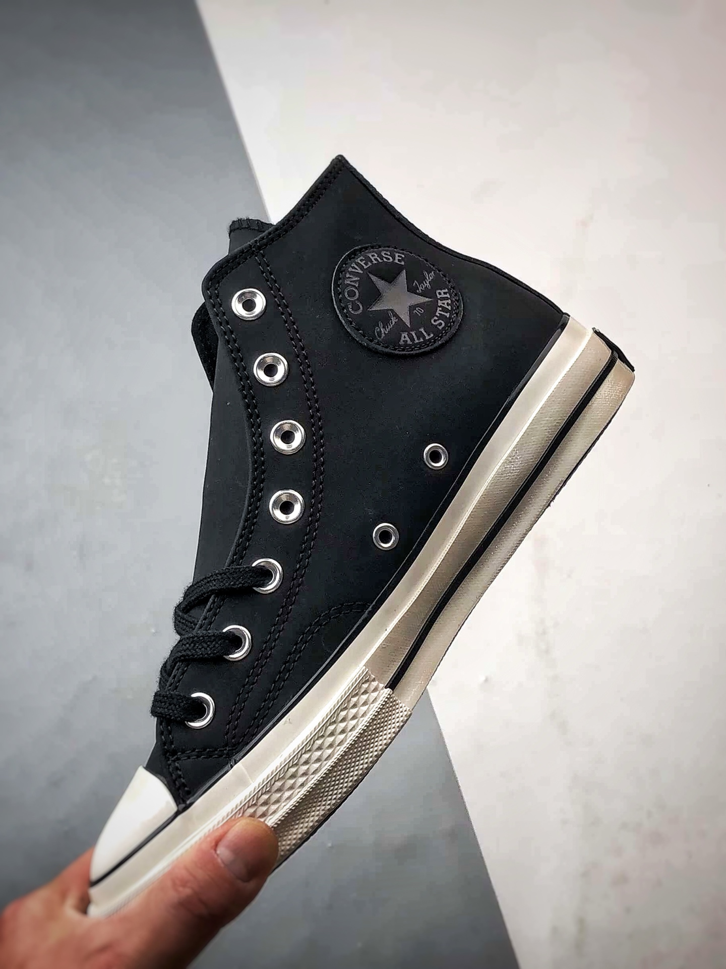 Converse Chuck 70s 麂皮黑色 匡威 25秋冬新款麂皮系列 A18989C