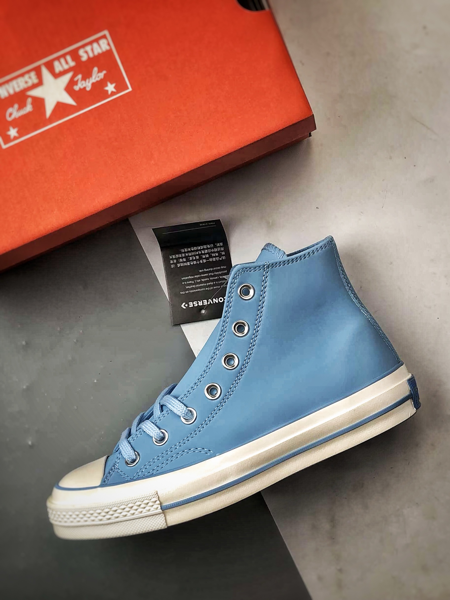 Converse Chuck 70s 麂皮蓝色 匡威 25秋冬新款麂皮系列 A18990C