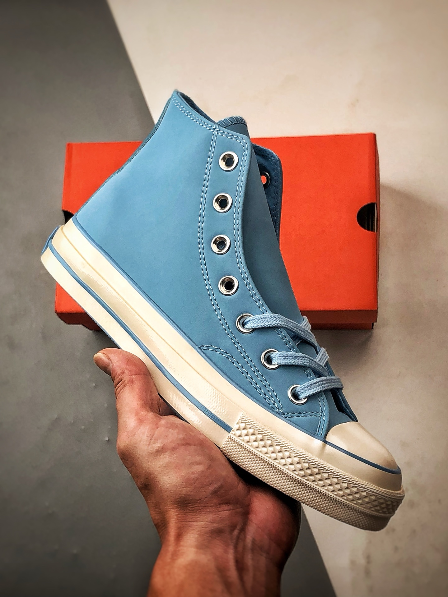 Converse Chuck 70s 麂皮蓝色 匡威 25秋冬新款麂皮系列 A18990C