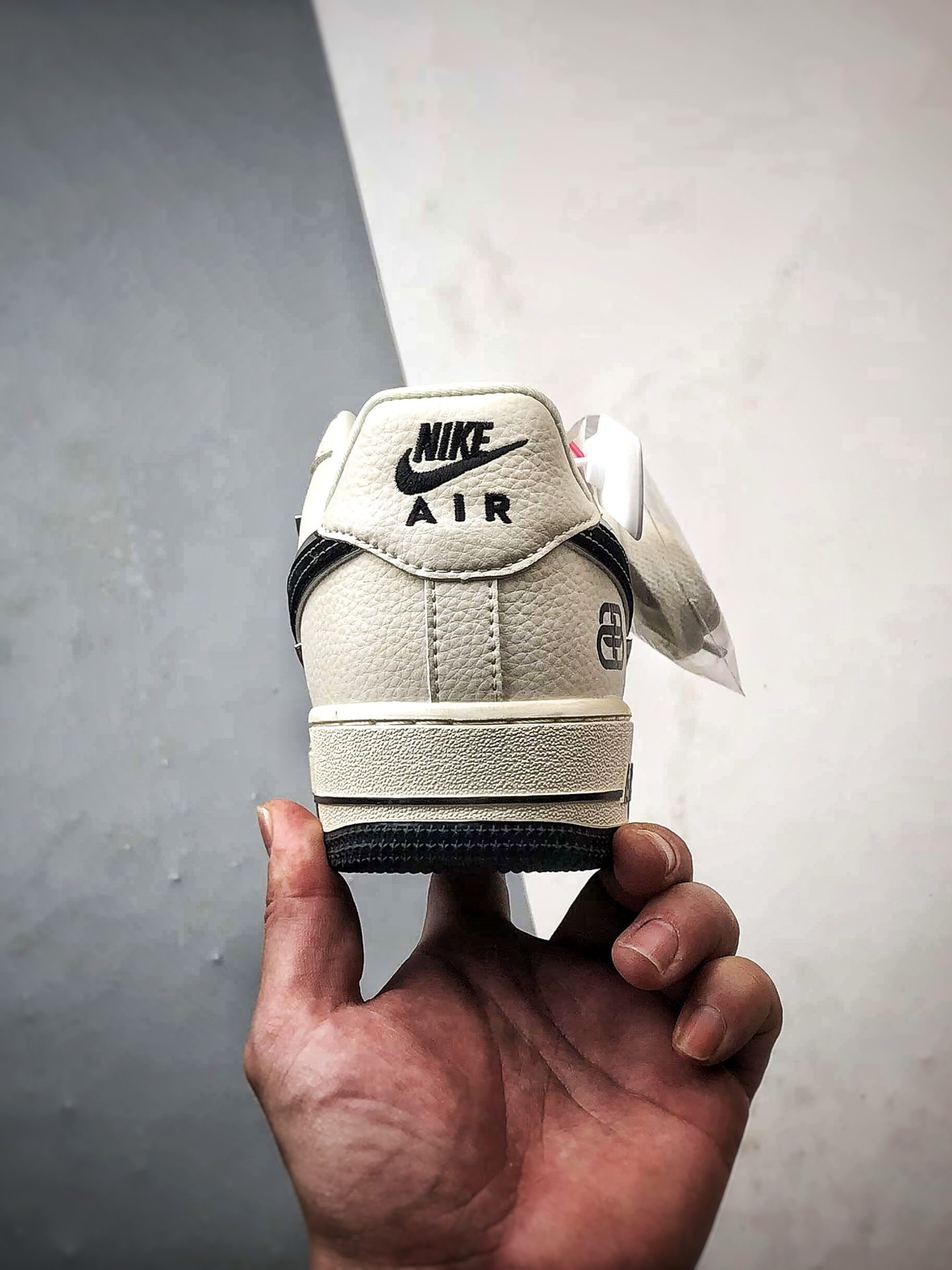 Blcg x Air Force 1 Low 米白黑四小钩 DD1928-309