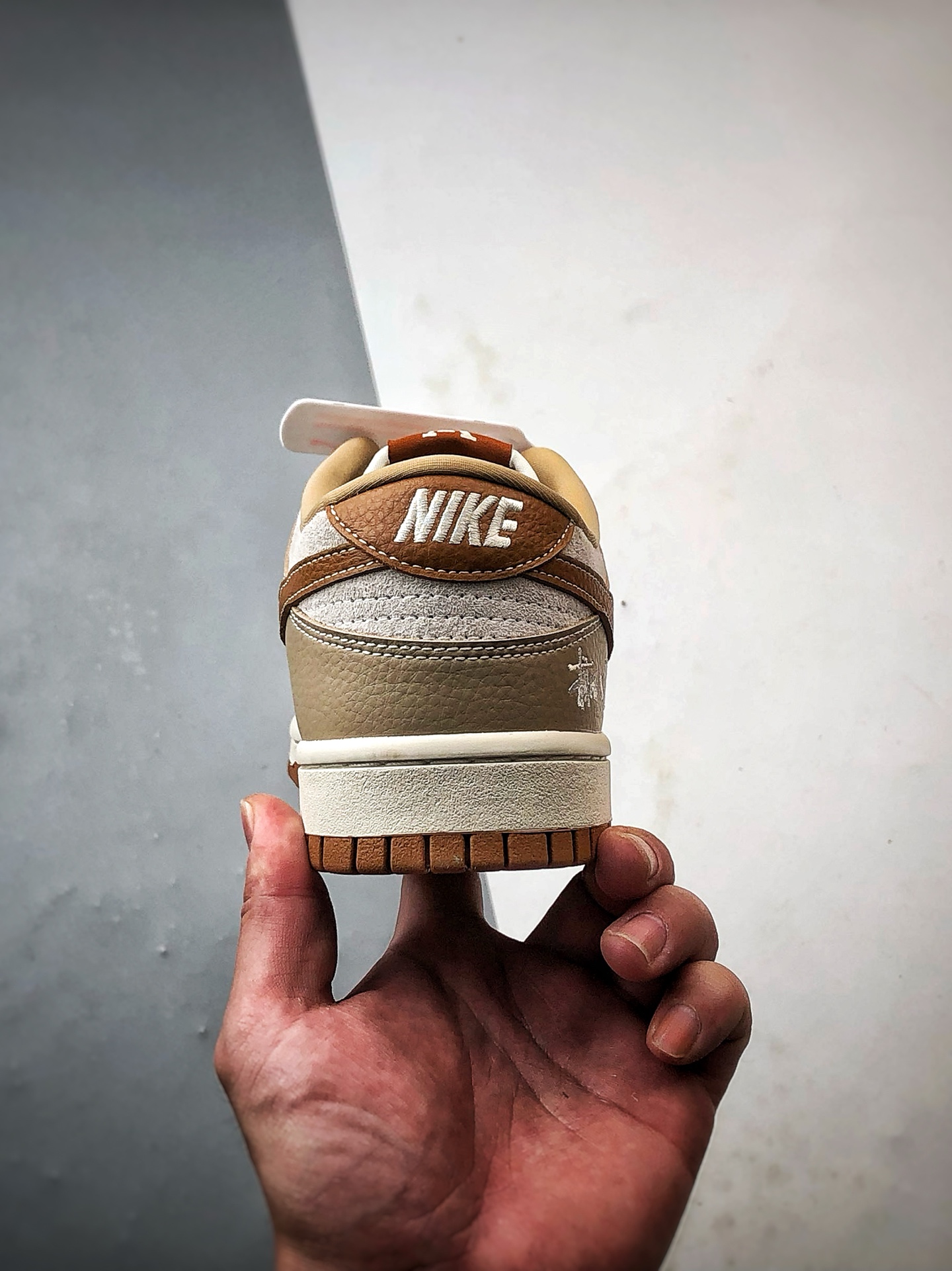 290 NK Dunk Low Retro ”DIY高端定制” 斯图西LV米灰棕 低帮休闲运动板鞋 SG6688-005