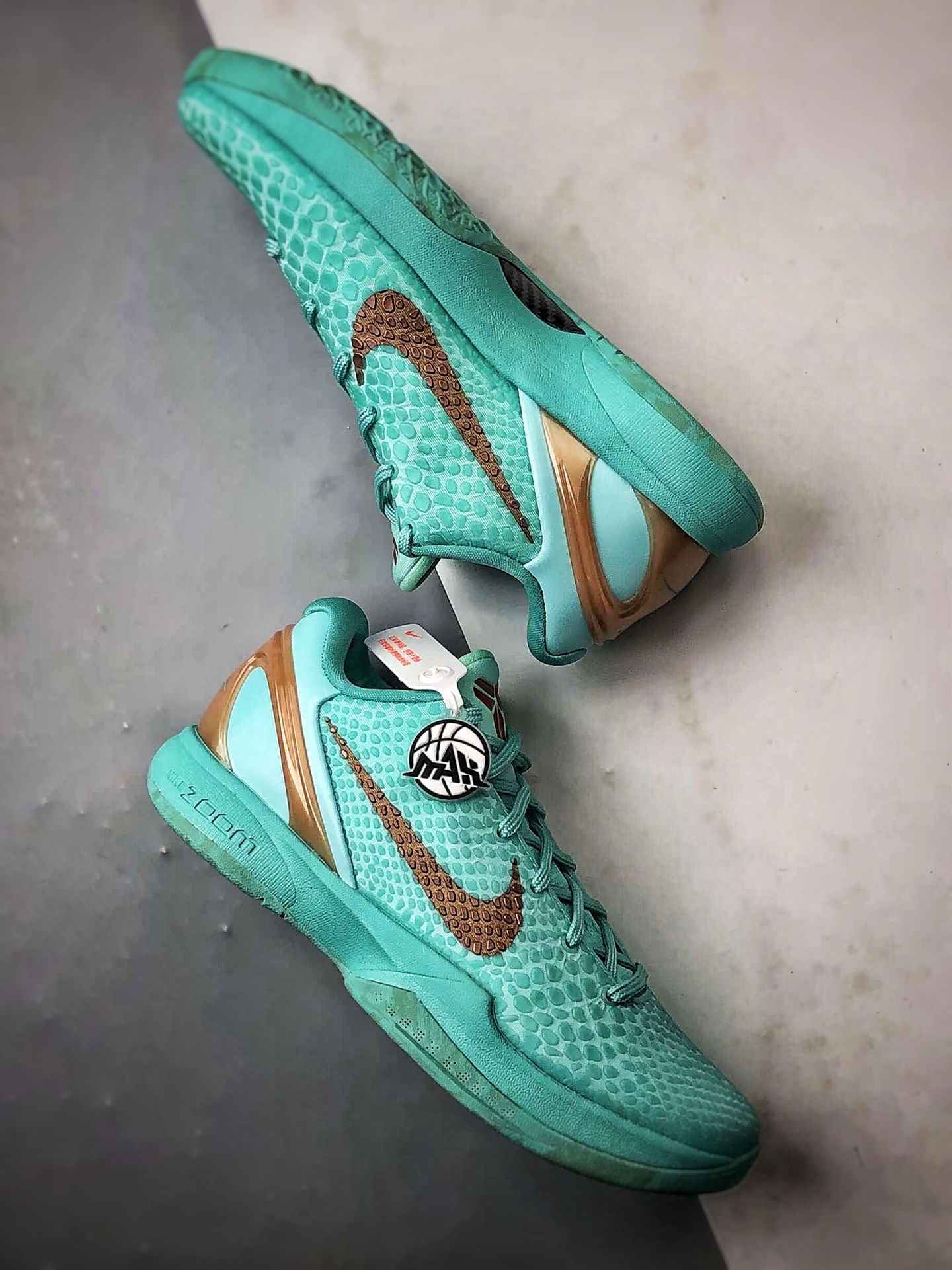 370 Jalen Brunsx NK Zoom Kobe 6 Protro Statue of Liberty PE 灭世纯原 科比6代 IQ5774-300