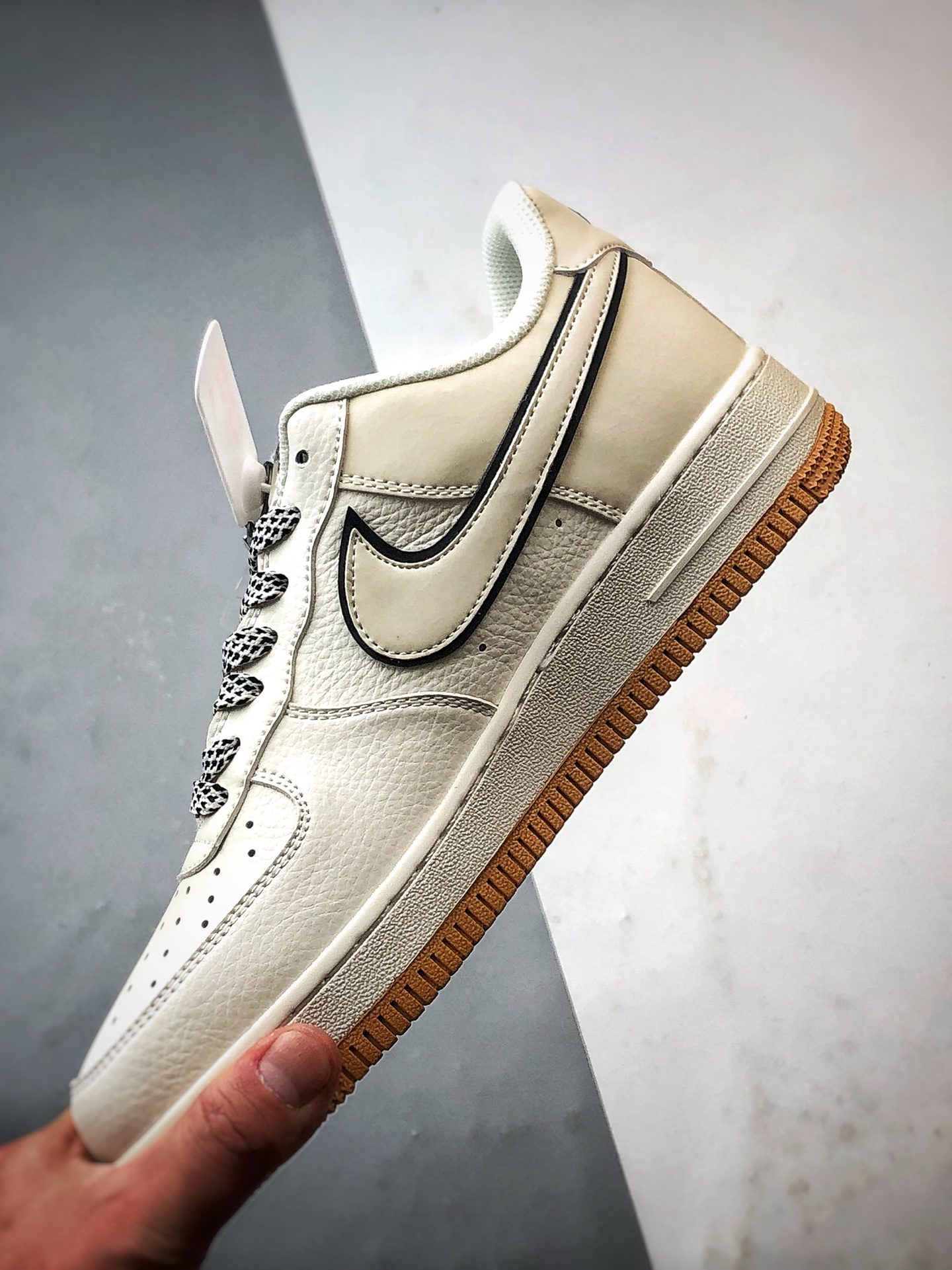 280 Stussy x Air Force 1 Low 3M米白黑 CS5288-055