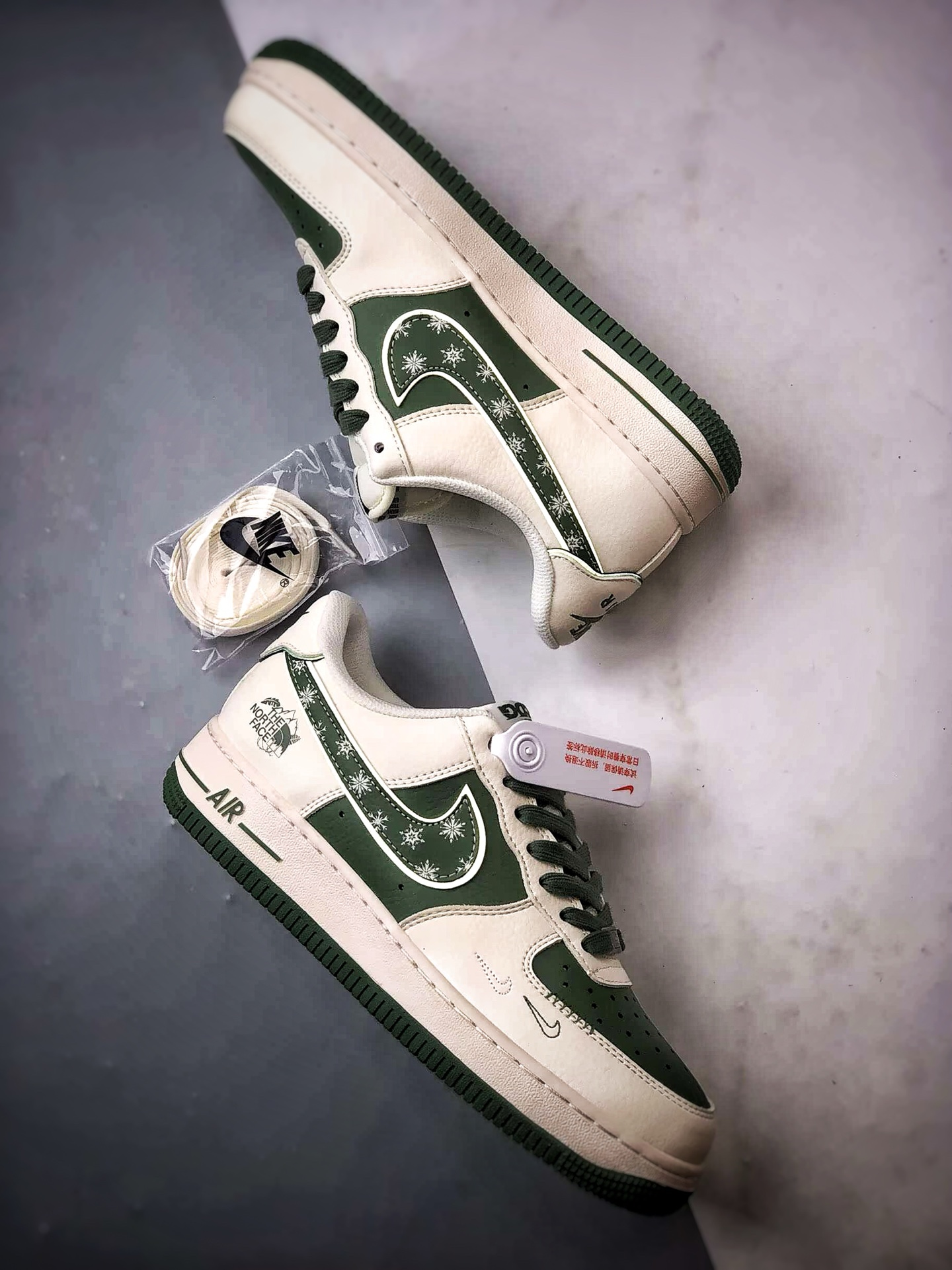 280 TNF x Air Force 1 Low 米白绿 JP8048-065