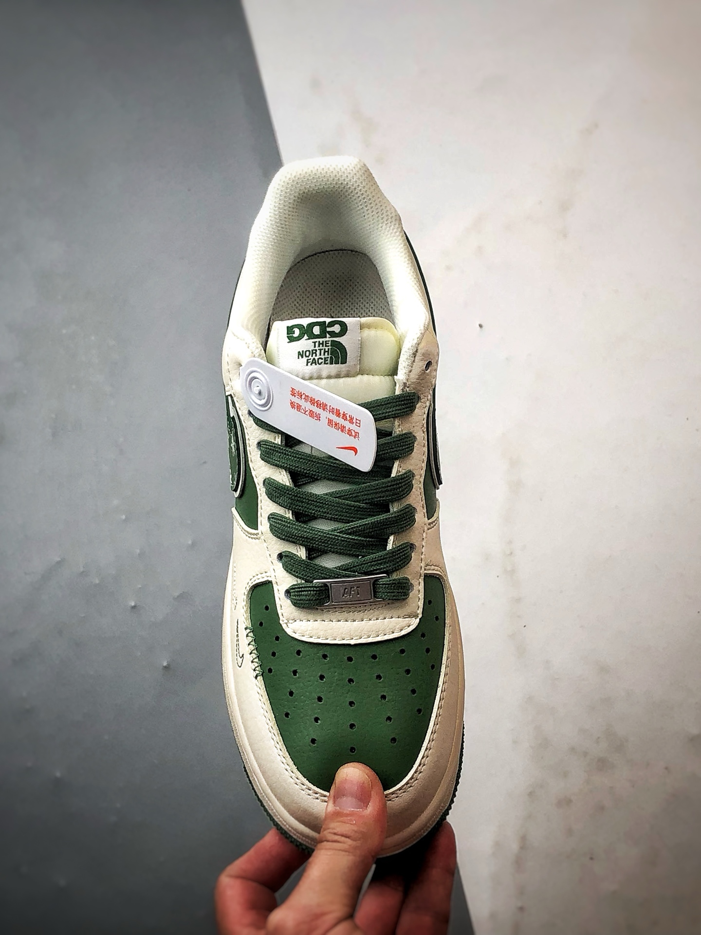 280 TNF x Air Force 1 Low 米白绿 JP8048-065